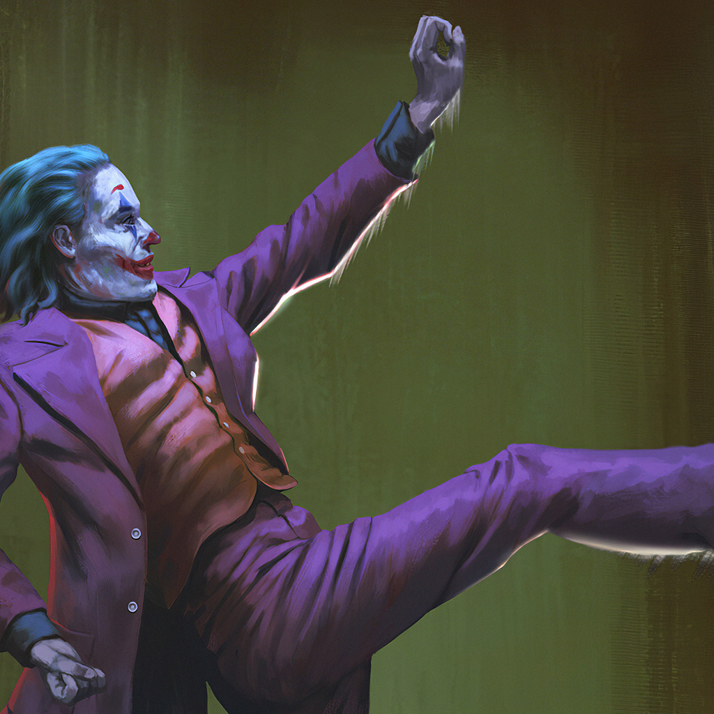 1024x1024 Joker Purple Coat 1024x1024 Resolution HD 4k Wallpapers ...