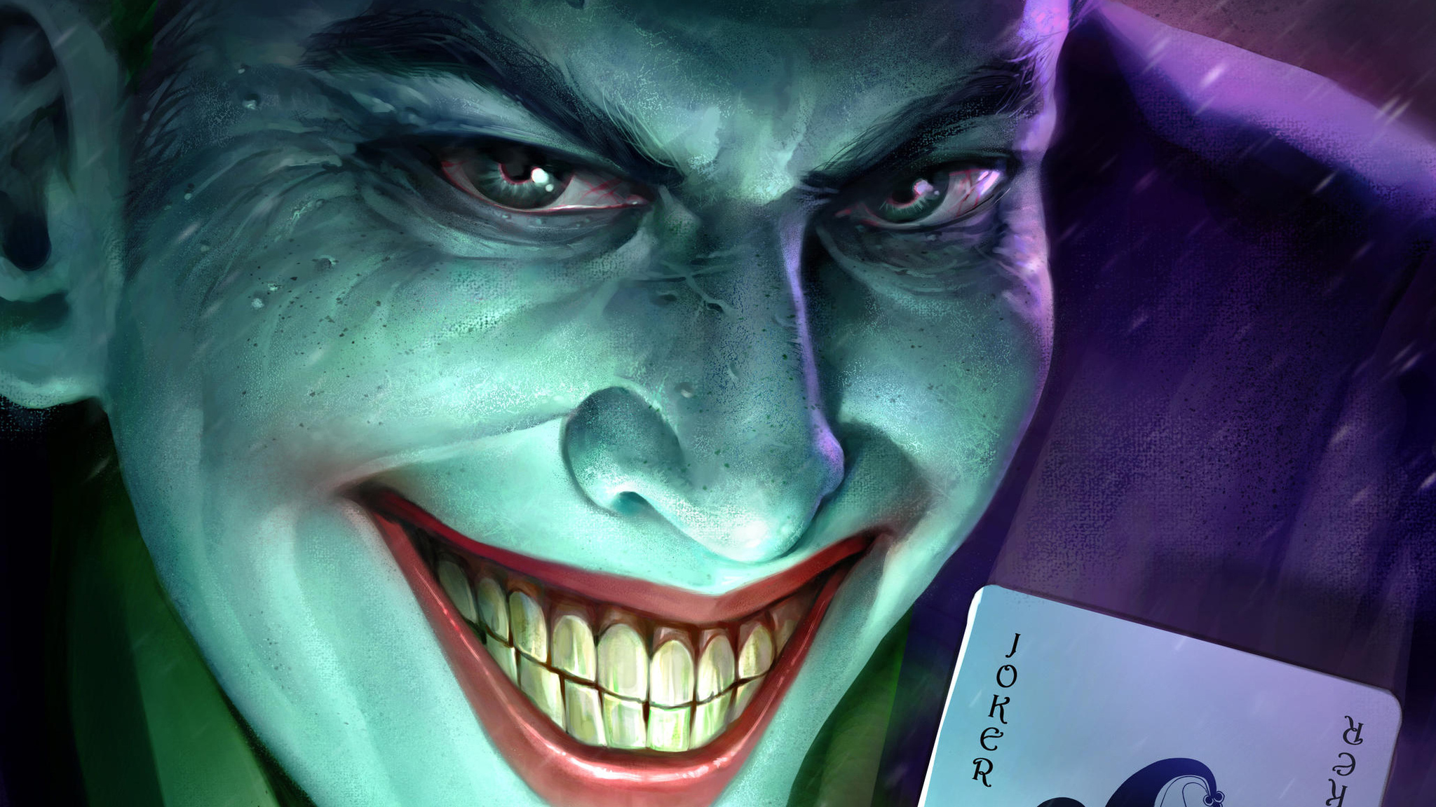2048x1152 Joker Smiling Artwork New Wallpaper,2048x1152 Resolution HD ...