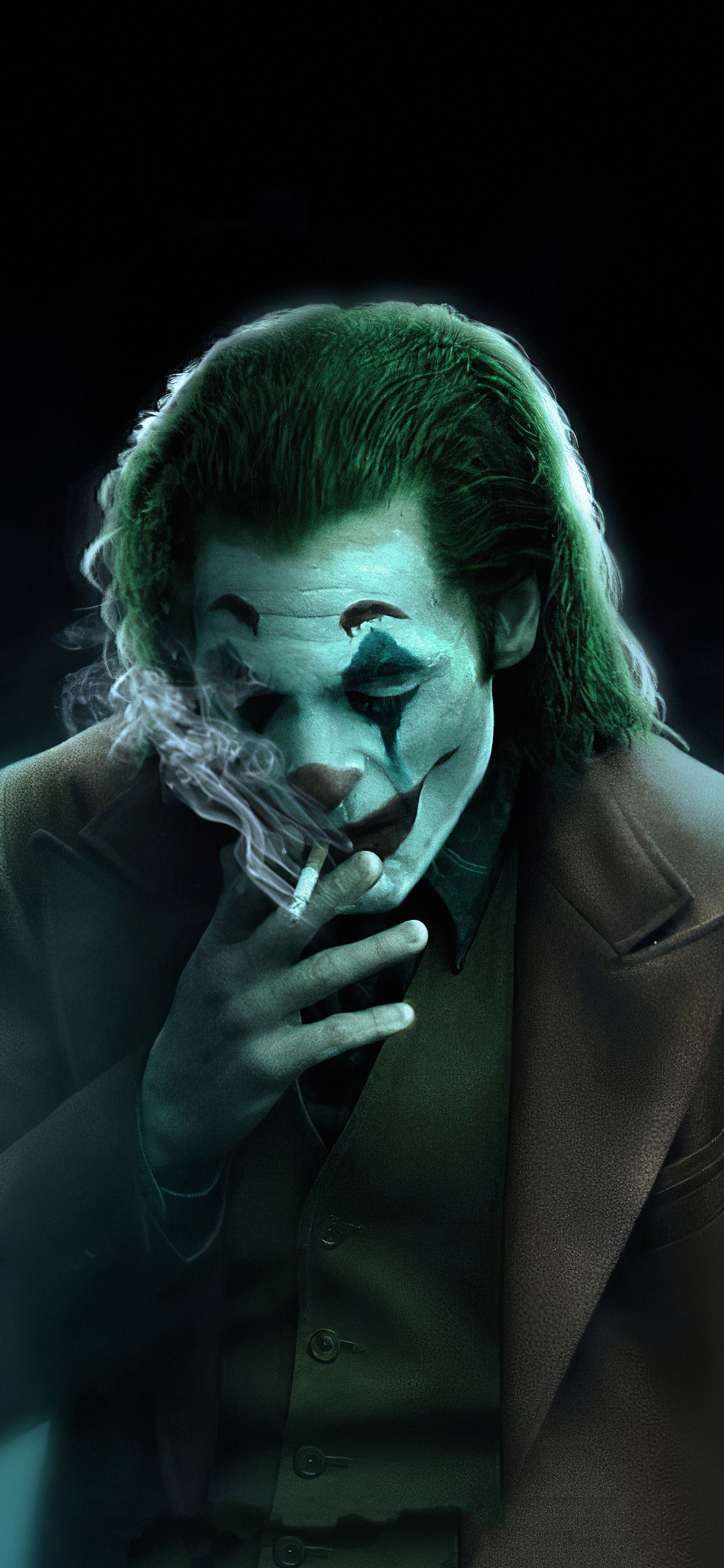 1125x2436 Joker Smoker Art 4k Iphone Xsiphone 10iphone X Hd 4k Wallpapersimagesbackgrounds