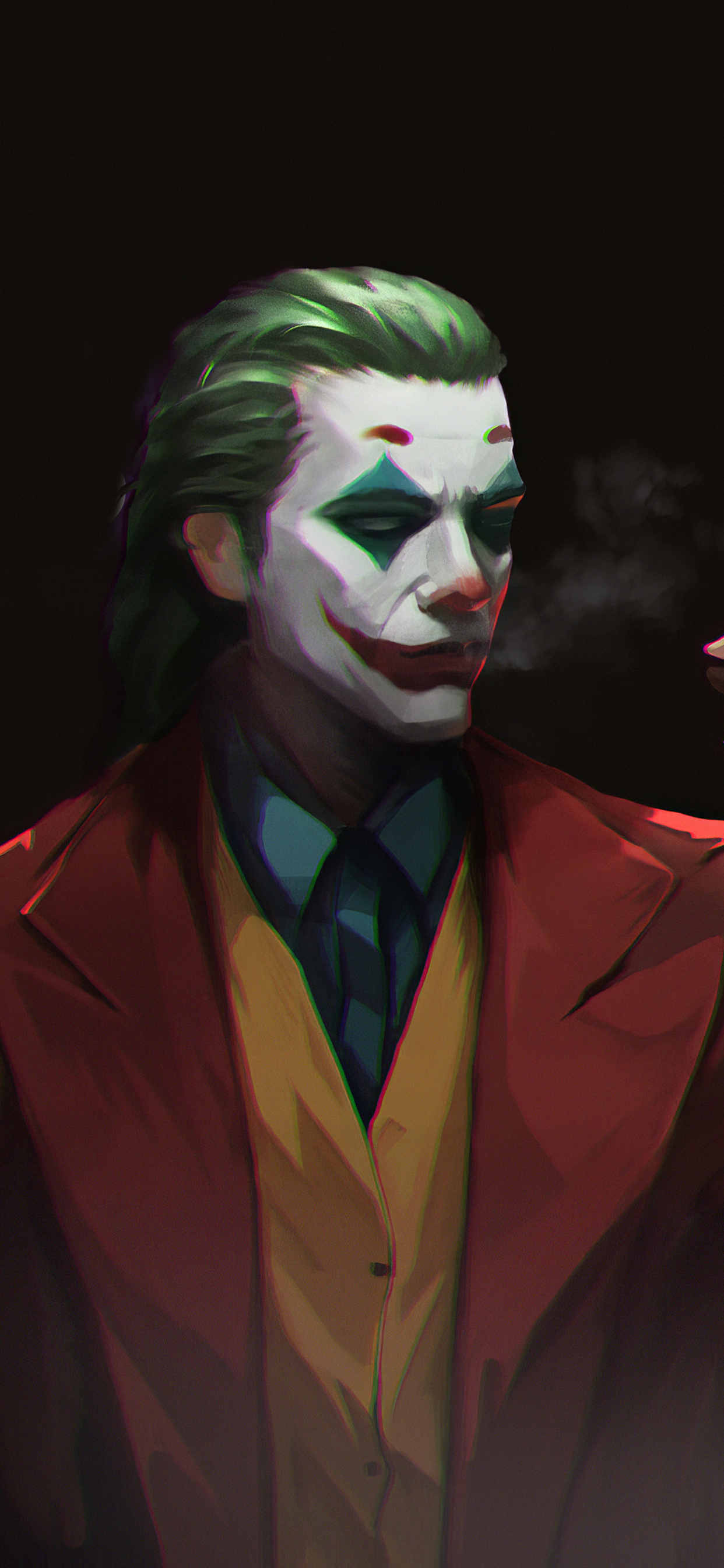 1242x2688 Joker Smoker Style Iphone XS MAX HD 4k Wallpapers, Images ...