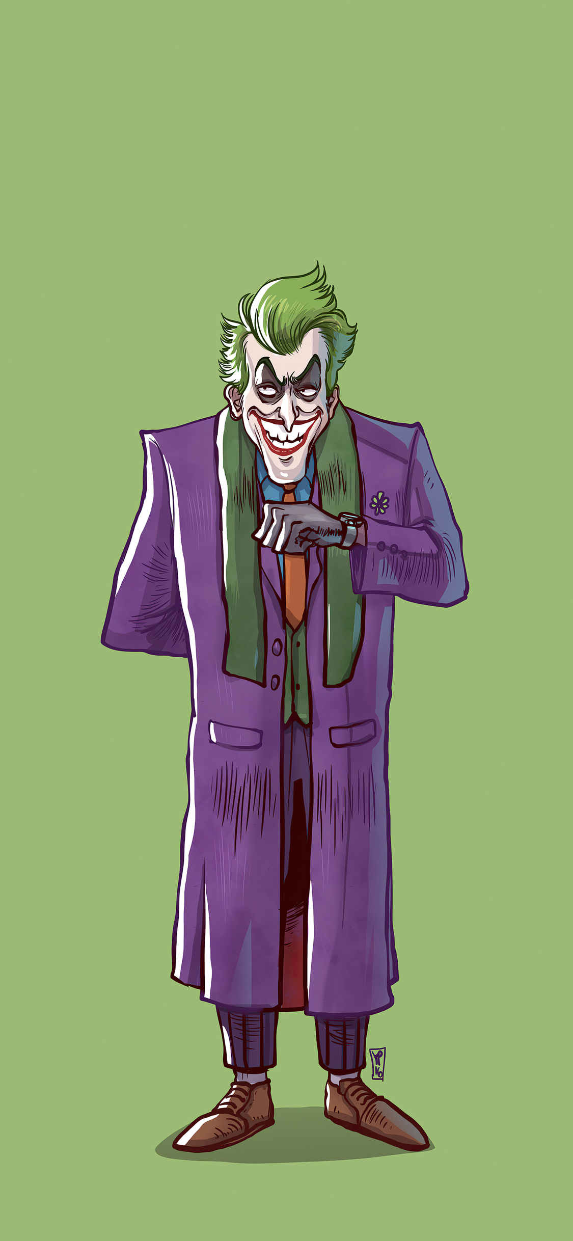 The Joker Standing