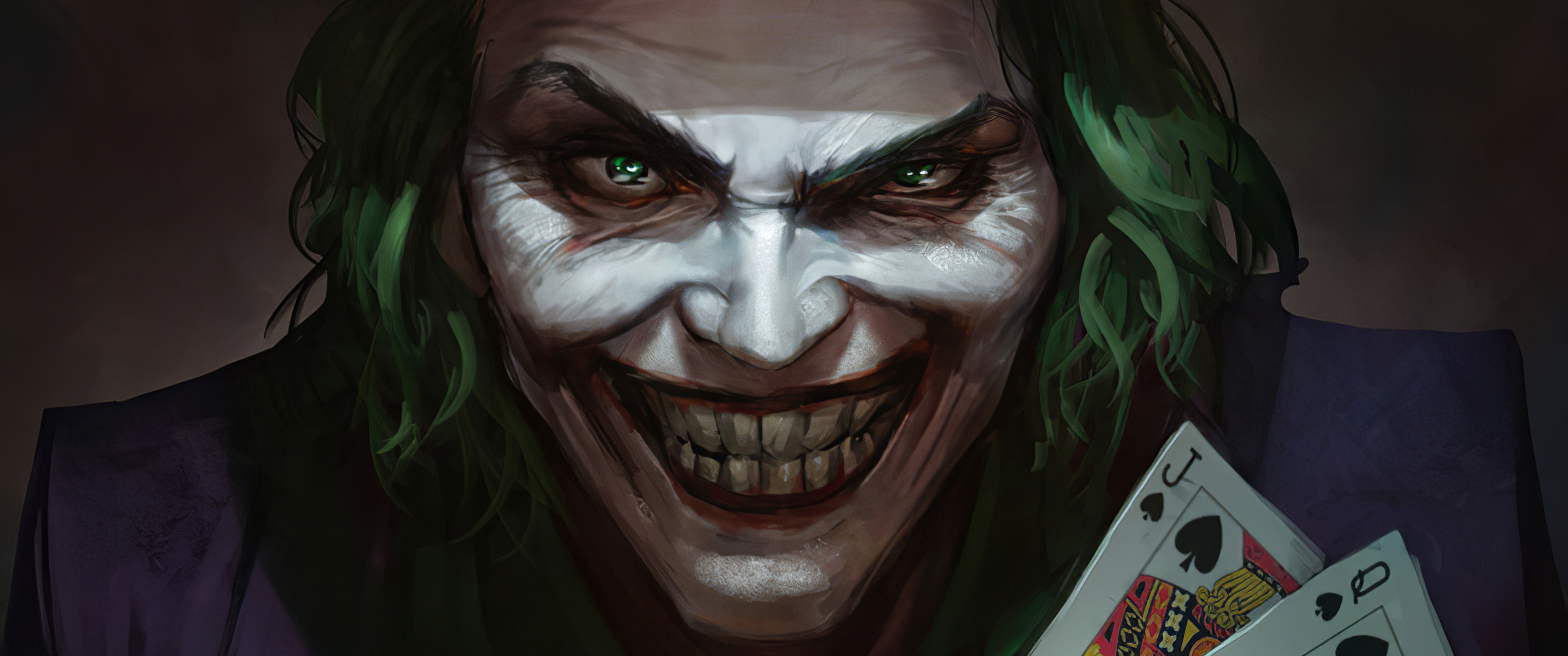 3440x1440 Joker With Cards UltraWide Quad HD 1440P ,HD 4k Wallpapers ...