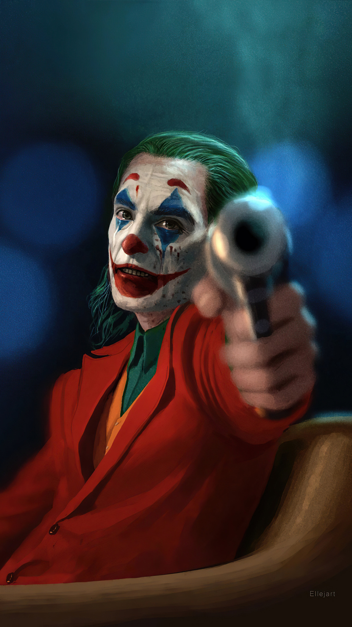 720x1280 Joker With Gun 2020 4k Moto G,X Xperia Z1,Z3 Compact,Galaxy  S3,Note II,Nexus HD 4k Wallpapers, Images, Backgrounds, Photos and Pictures