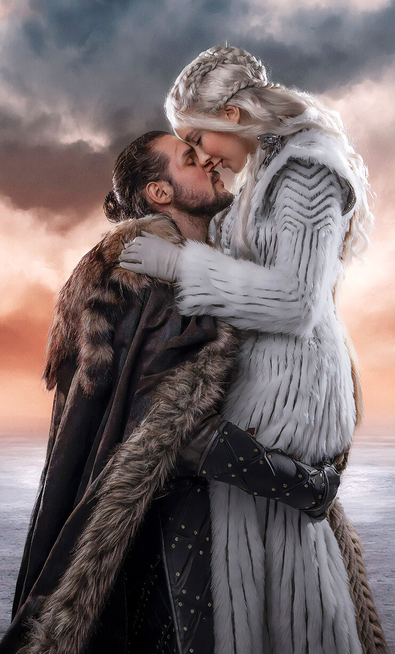 1280x2120 Jon Snow And Khalessi Love Cosplay 4k iPhone 6+ HD 4k Wallpapers,  Images, Backgrounds, Photos and Pictures