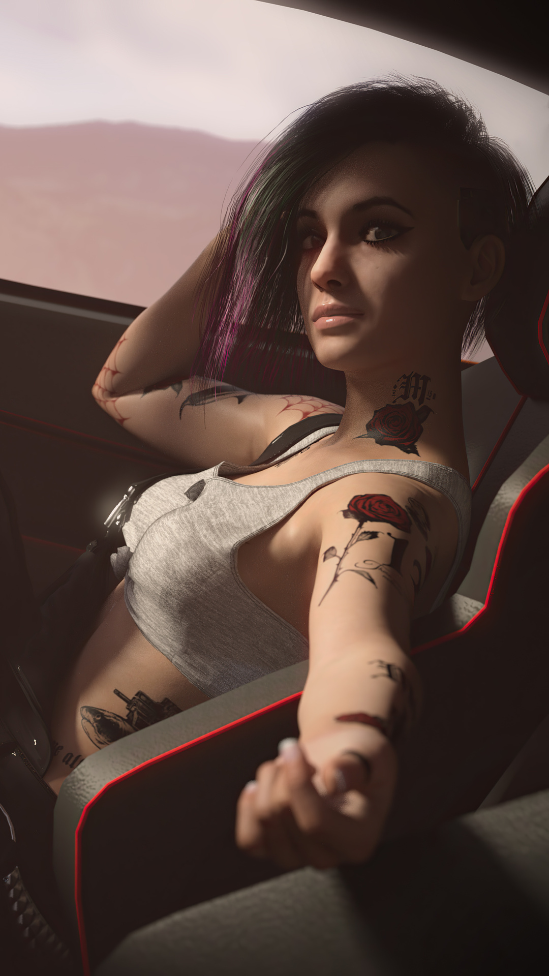 Download Judy Pixel 3 Cyberpunk 2077 Background