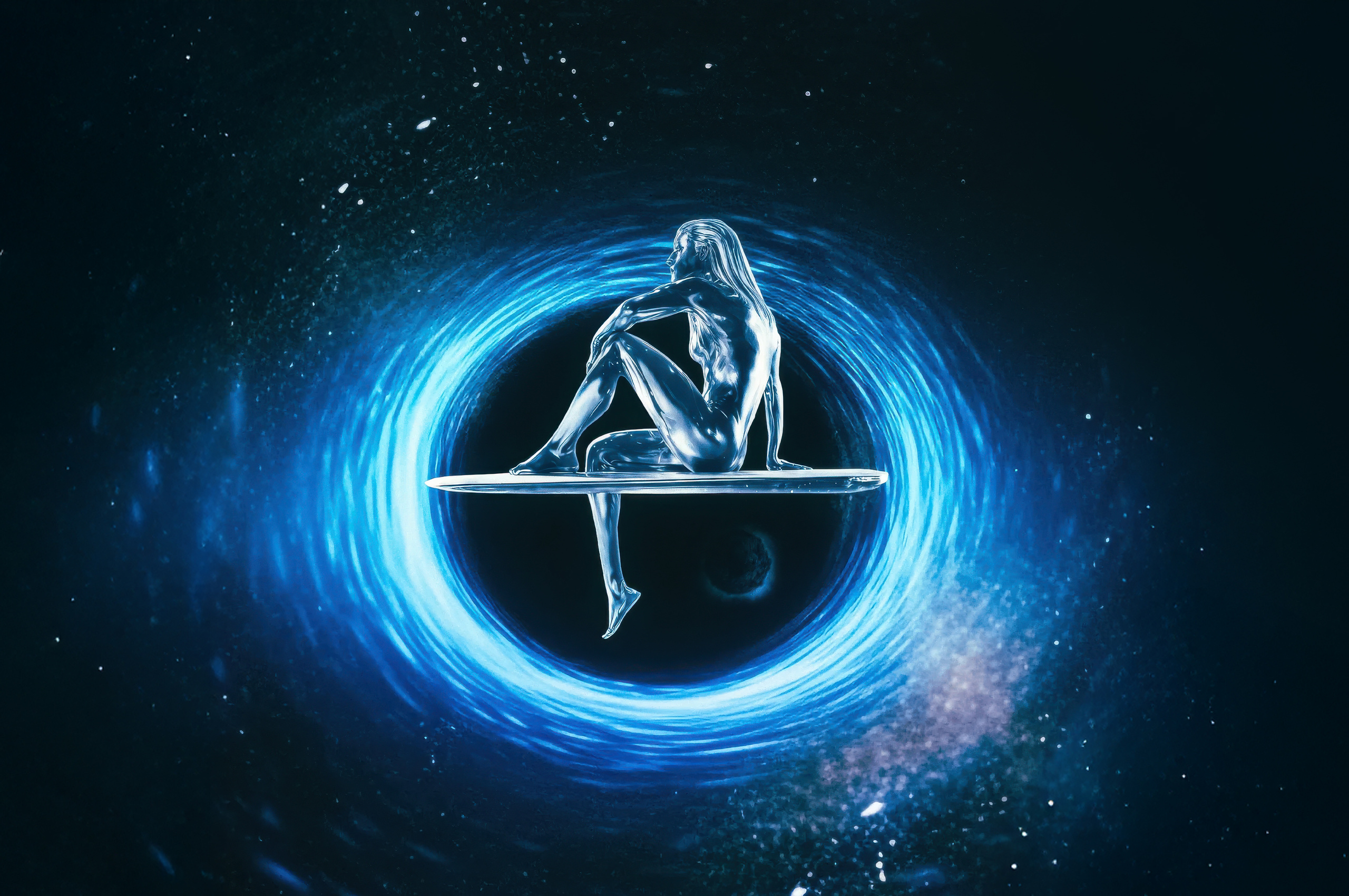 2560x1700 Julia Garner As Silver Surfer In The Fantastic Four First