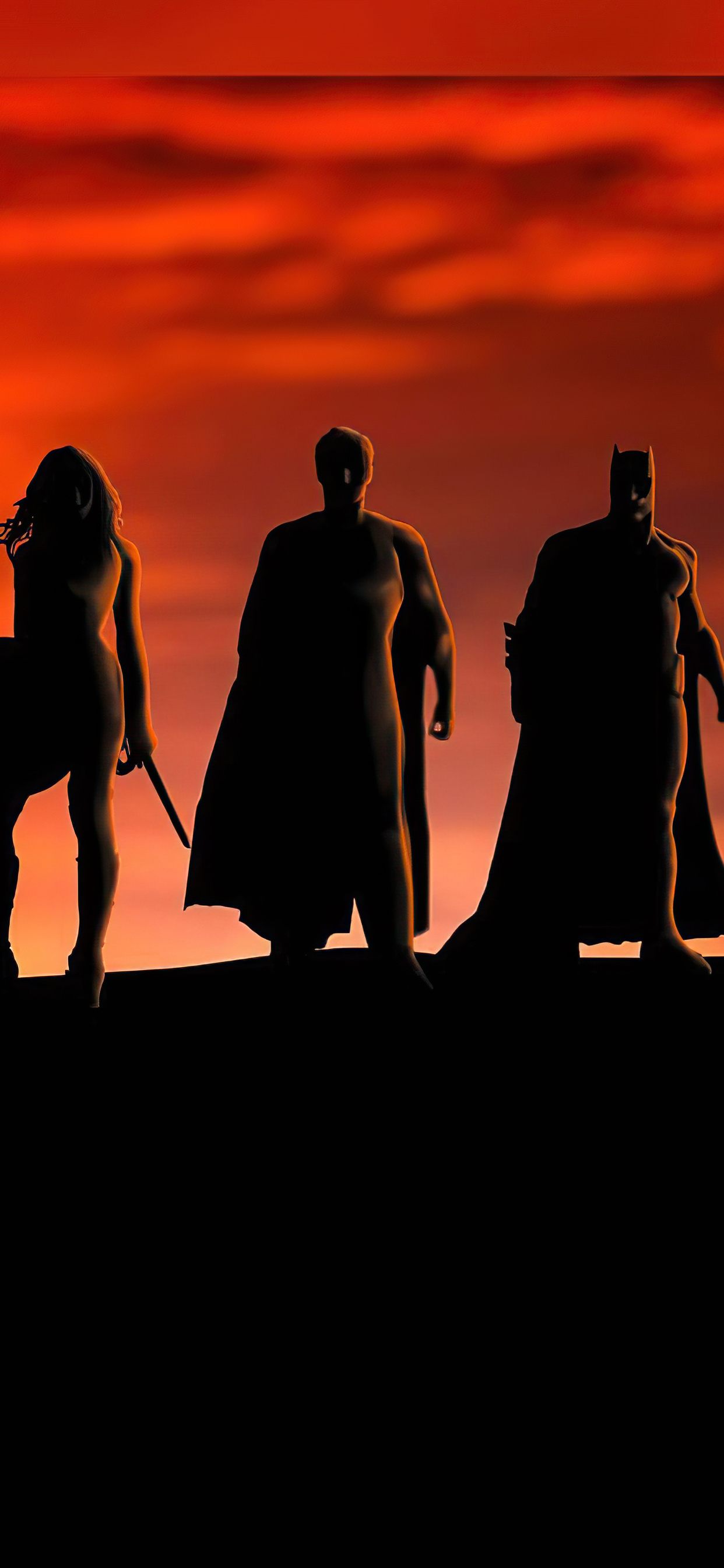 1242x2688 Justice League Heroes Silhouette 5k Iphone XS MAX HD 4k ...