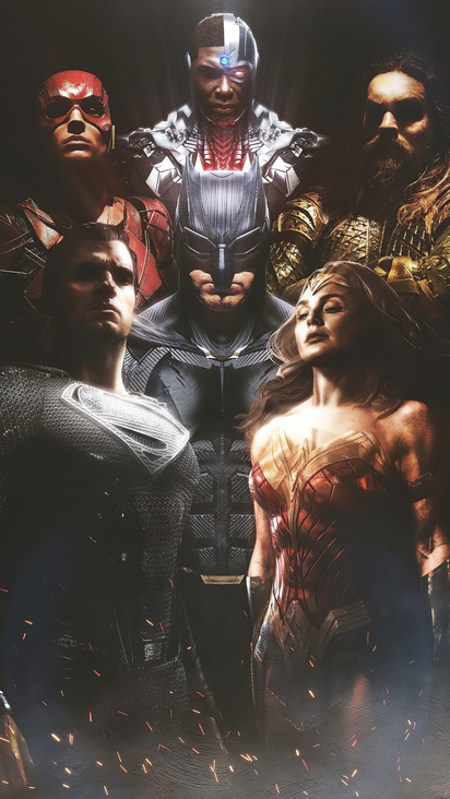 412x732 Justice League Snyder Cut Poster 4k 412x732 Resolution HD 4k ...