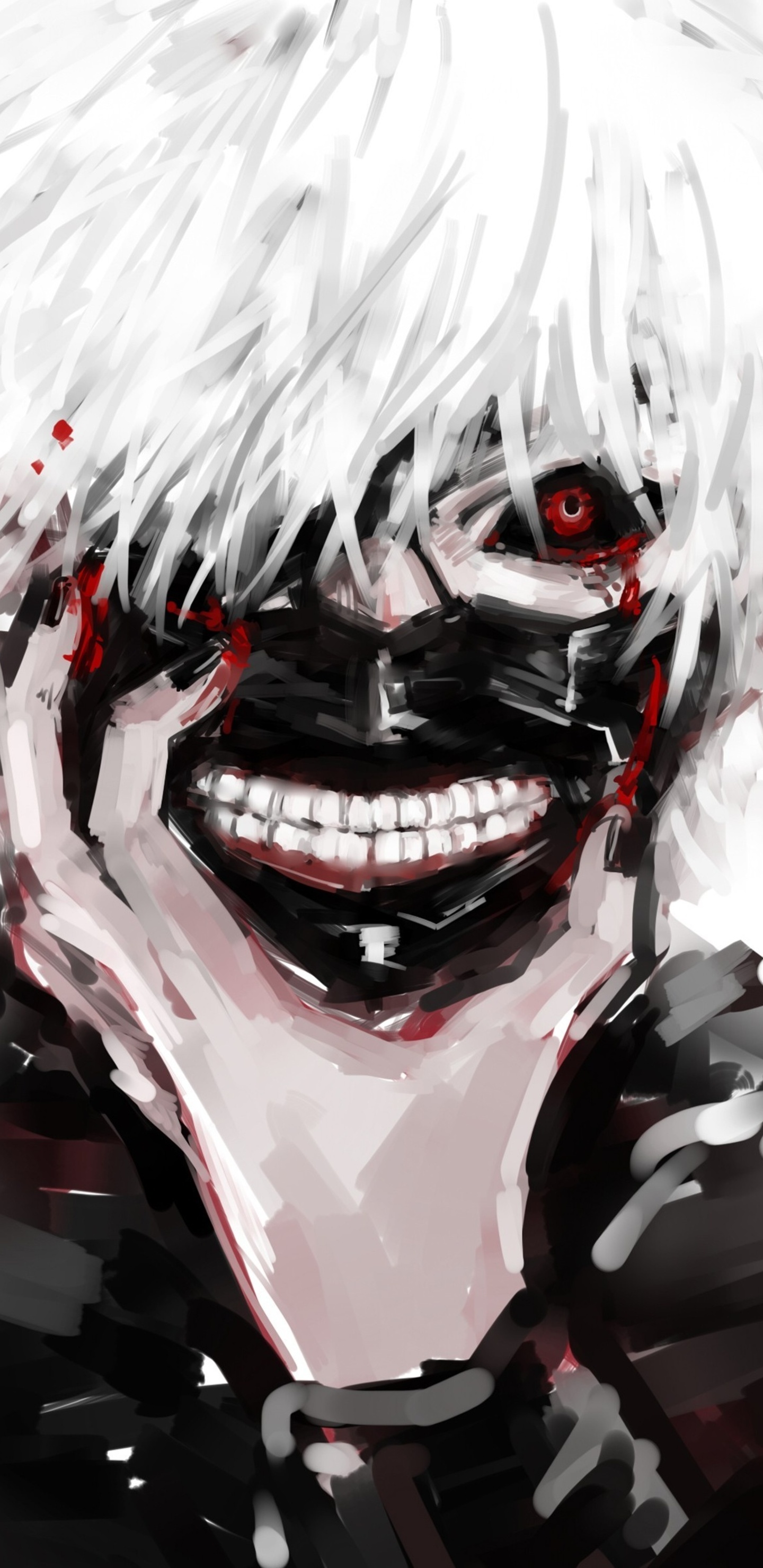 Mobile wallpaper Anime Night City Cloud Coat White Hair Tokyo Ghoulre  Ken Kaneki Tokyo Ghoul 1326962 download the picture for free