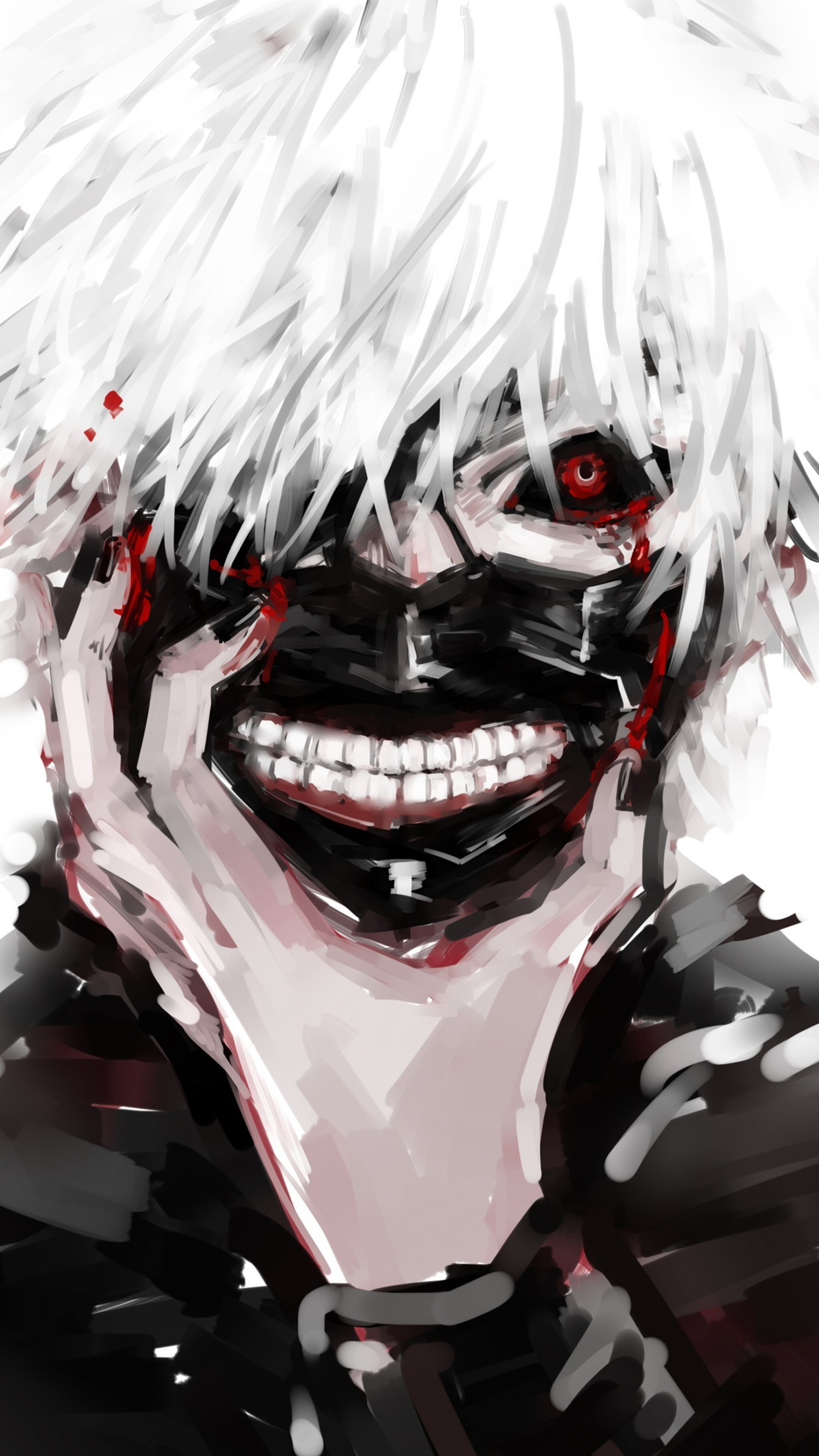 2160x3840 4k Ken Kaneki Tokyo Ghoul Sony Xperia X,XZ,Z5 Premium