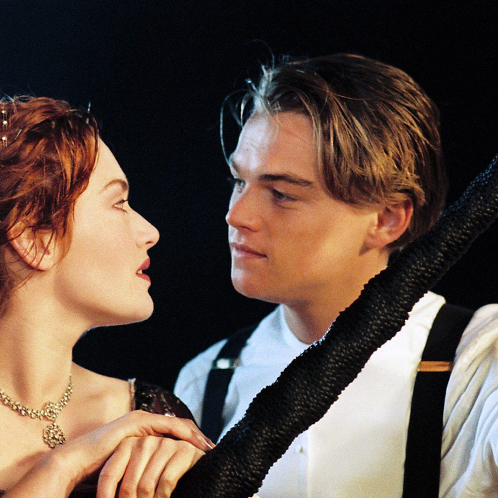 1024x1024 Kate Winslet And Leonardo In Titanic Movie 1024x1024 ...