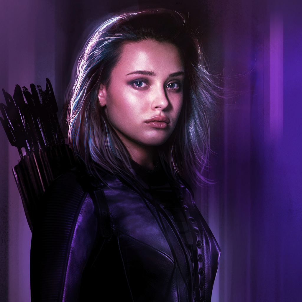 1024x1024 Katherine Langford As Kate Bishop 1024x1024 Resolution HD 4k ...