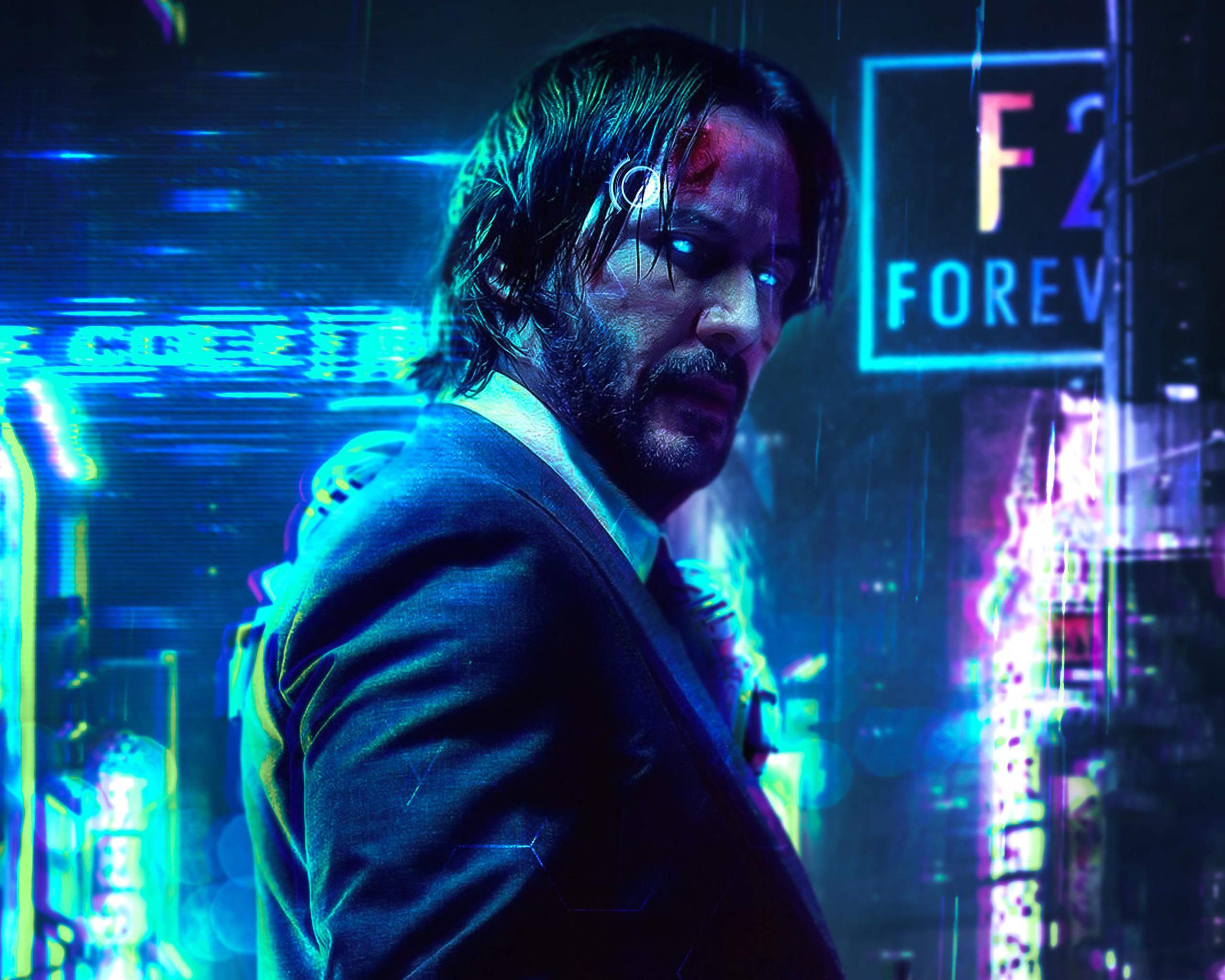 2560x2048 Keanu Reeves Cyberpunk 2077 FanArt 2560x2048 Resolution HD 4k ...