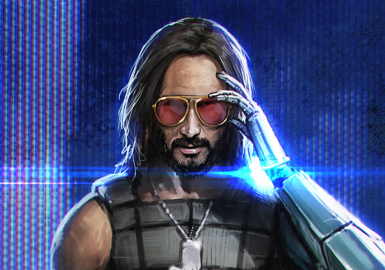 1280x900 Keanu Reeves In Cyberpunk 2077 4k Art 1280x900 Resolution HD ...