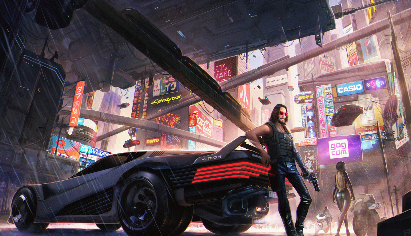 cyberpunk 2077 HD Wallpaper - KDE Store