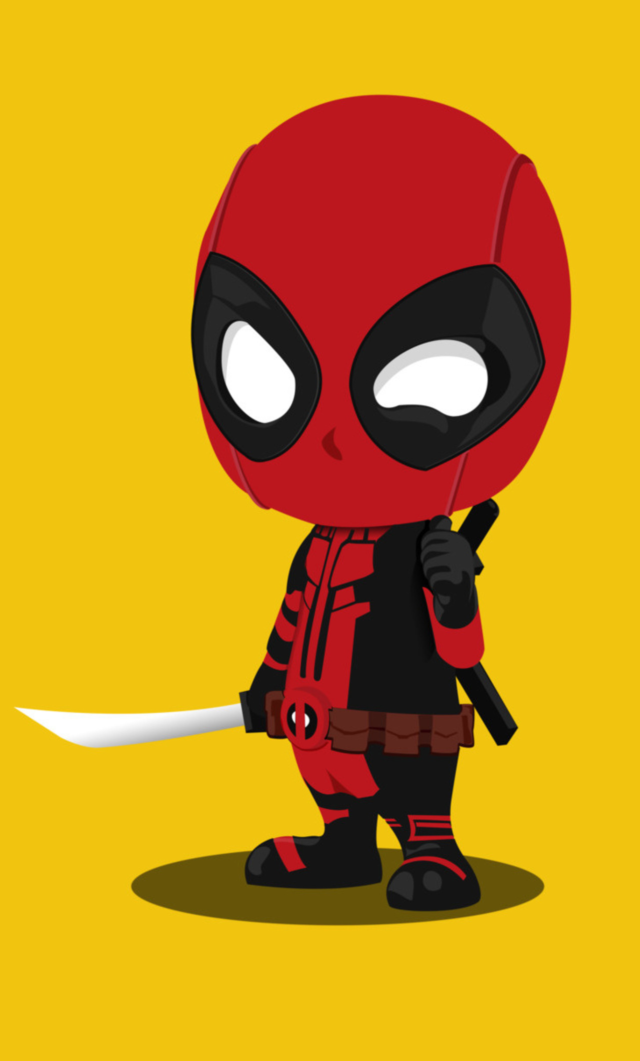 1280x2120 Kid Deadpool Minimalism iPhone 6+ HD 4k Wallpapers, Images,  Backgrounds, Photos and Pictures