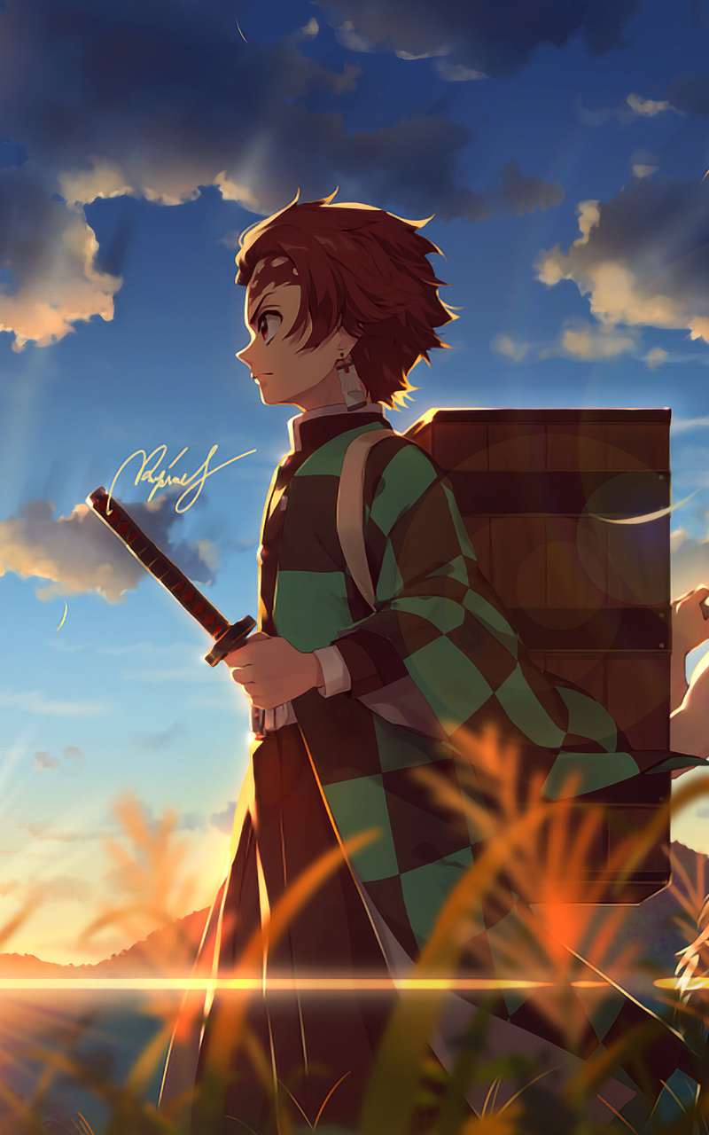 800x1280 Kimetsu No Yaiba Anime 4k Nexus 7,Samsung Galaxy Tab 10,Note  Android Tablets HD 4k Wallpapers, Images, Backgrounds, Photos and Pictures