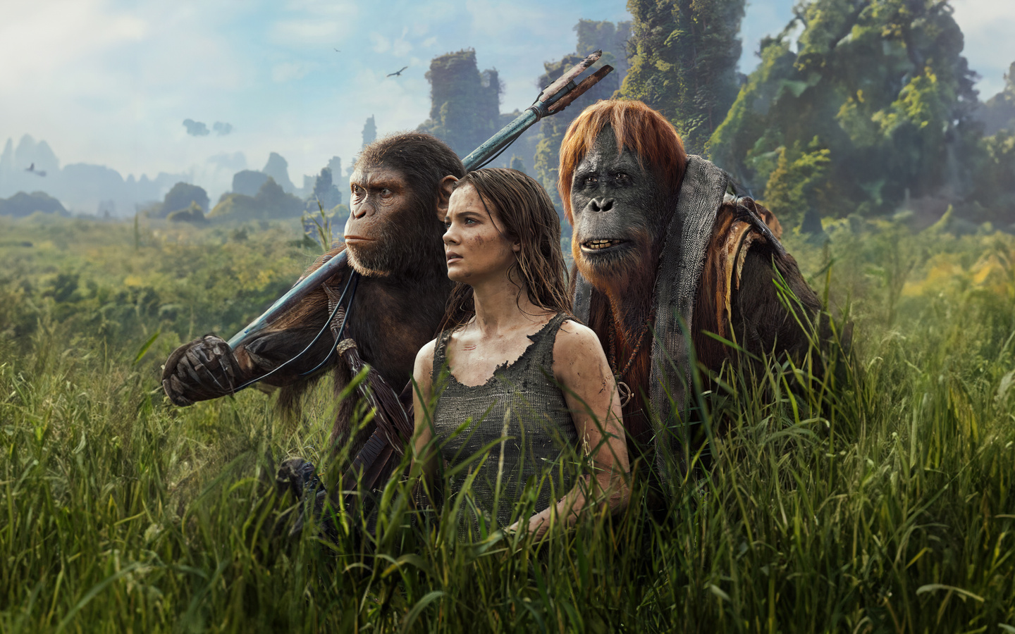 1440x900 Kingdom Of The Planet Of The Apes 2024 4k Wallpaper,1440x900 ...