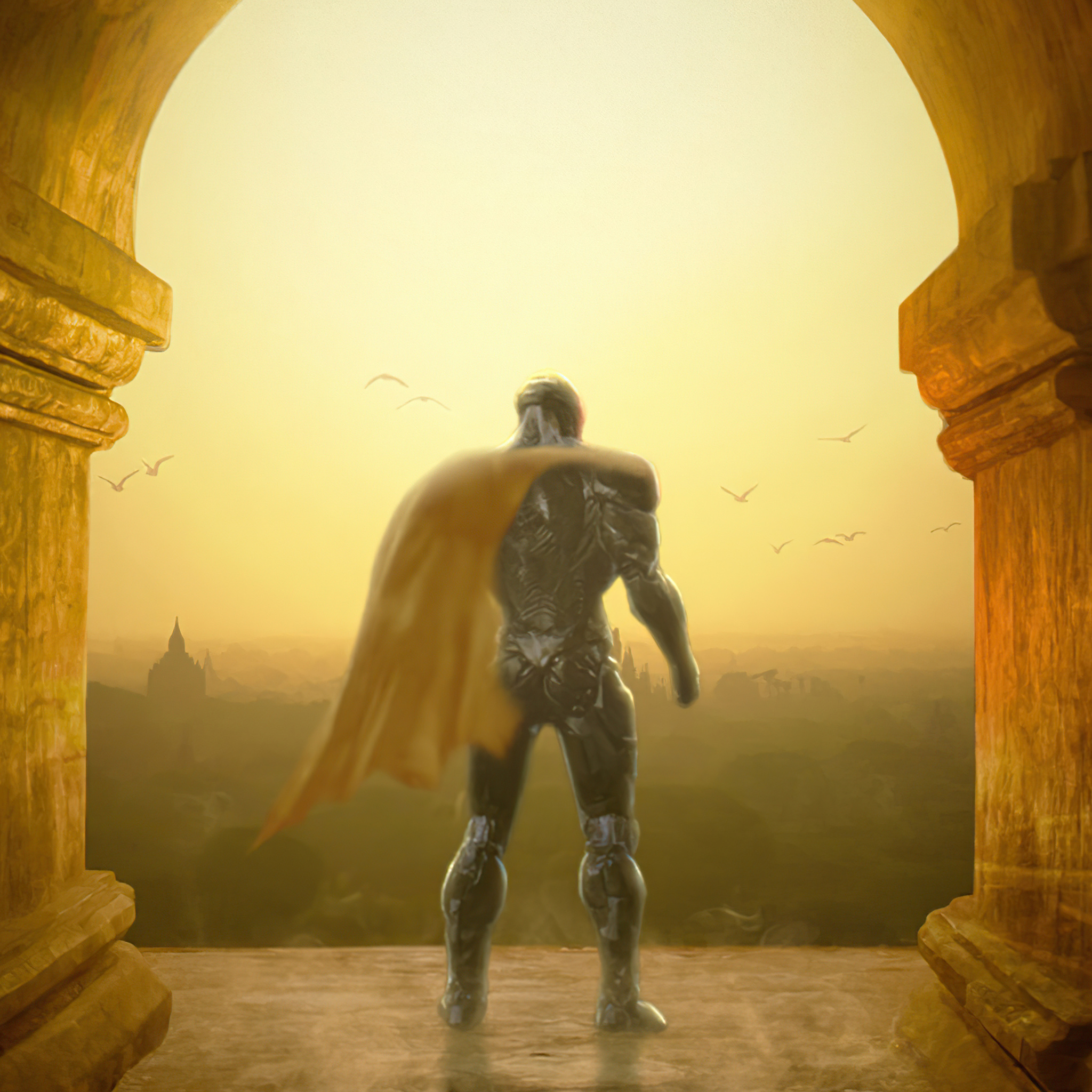 2048x2048 Knightmare Zack Synders Justice League 5k Ipad Air ,HD