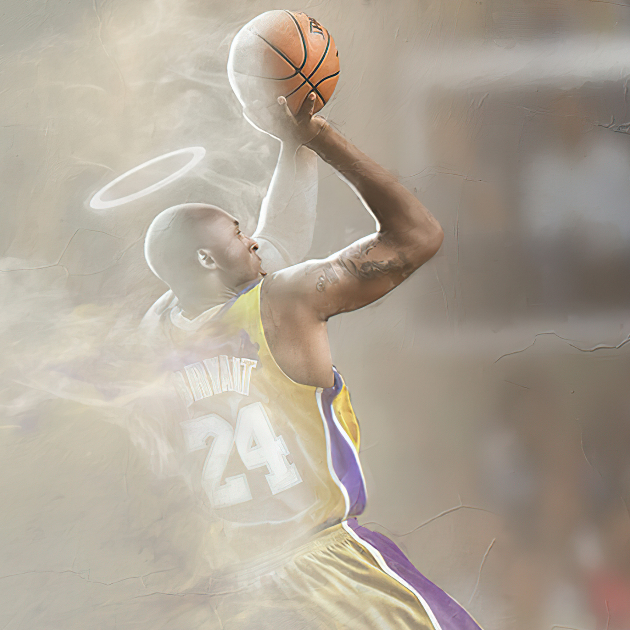 2048x2048 Kobe Bryant Fan Art Ipad Air ,HD 4k Wallpapers,Images