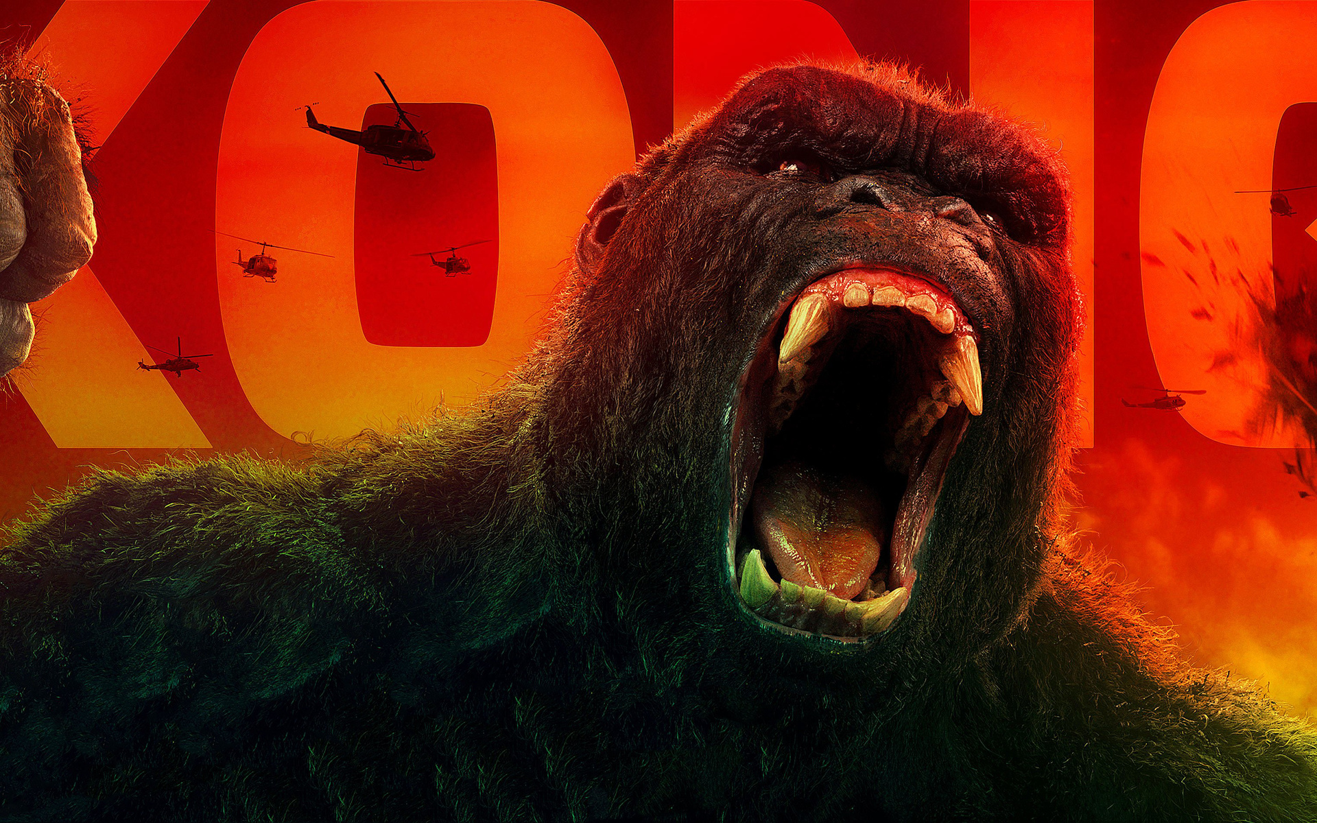 1920x1200 Kong Skull Island All Hail The King 4k 1080P Resolution ,HD