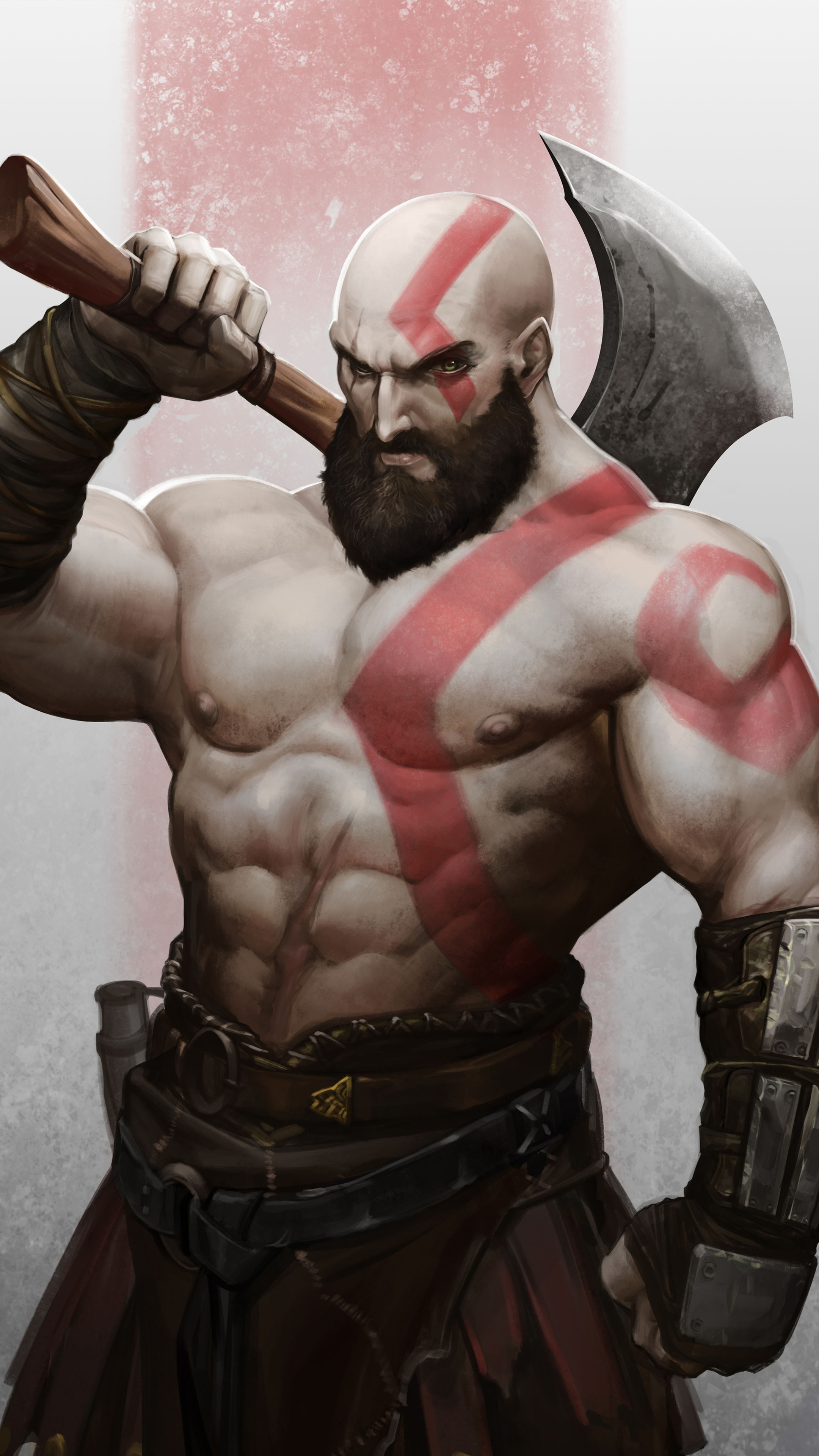 2160x3840 Kratos Arts Sony Xperia X,XZ,Z5 Premium ,HD 4k Wallpapers ...