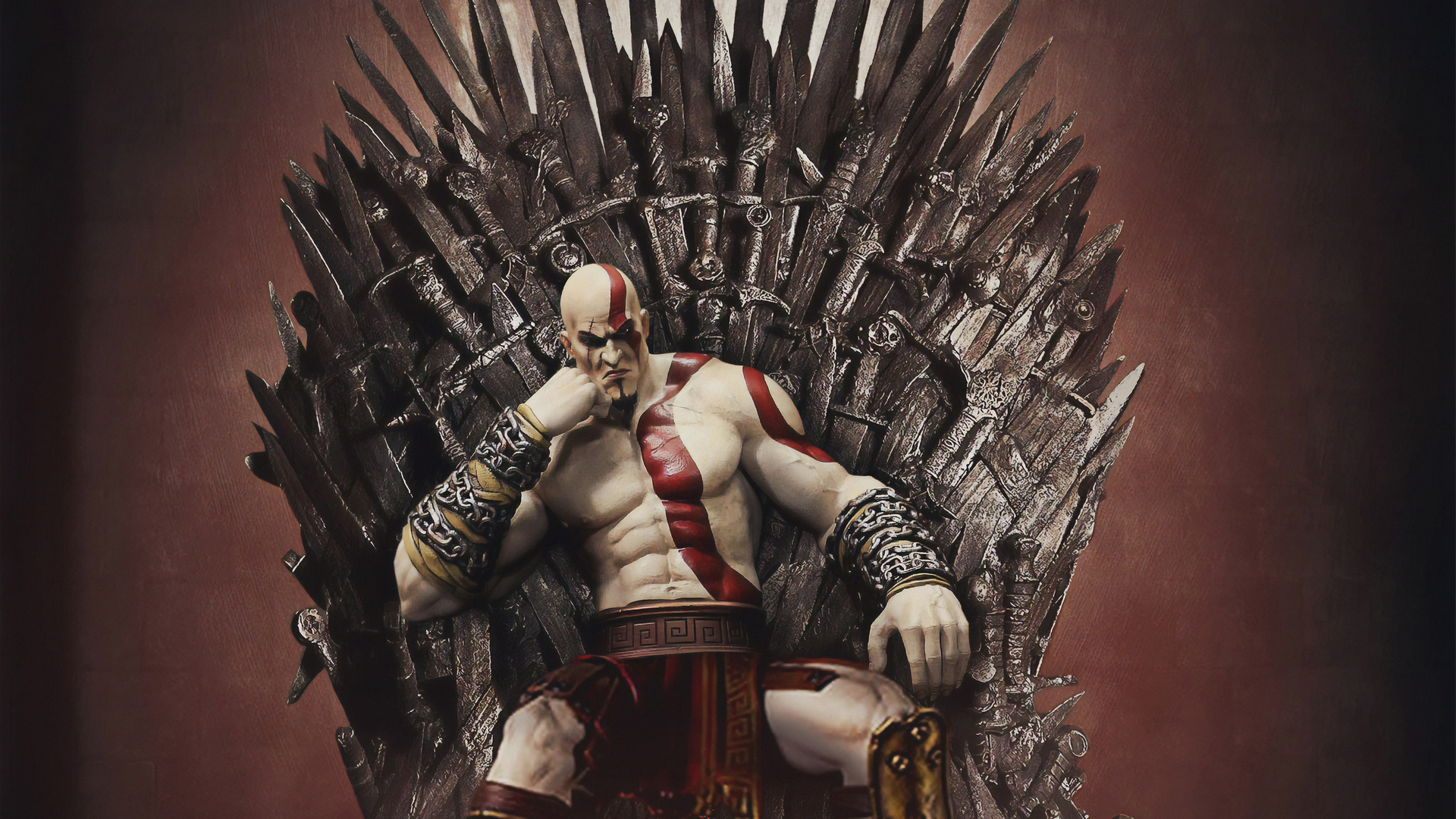 1920x1080 Kratos On Thrones Laptop Full HD 1080P HD 4k Wallpapers, Images,  Backgrounds, Photos and Pictures