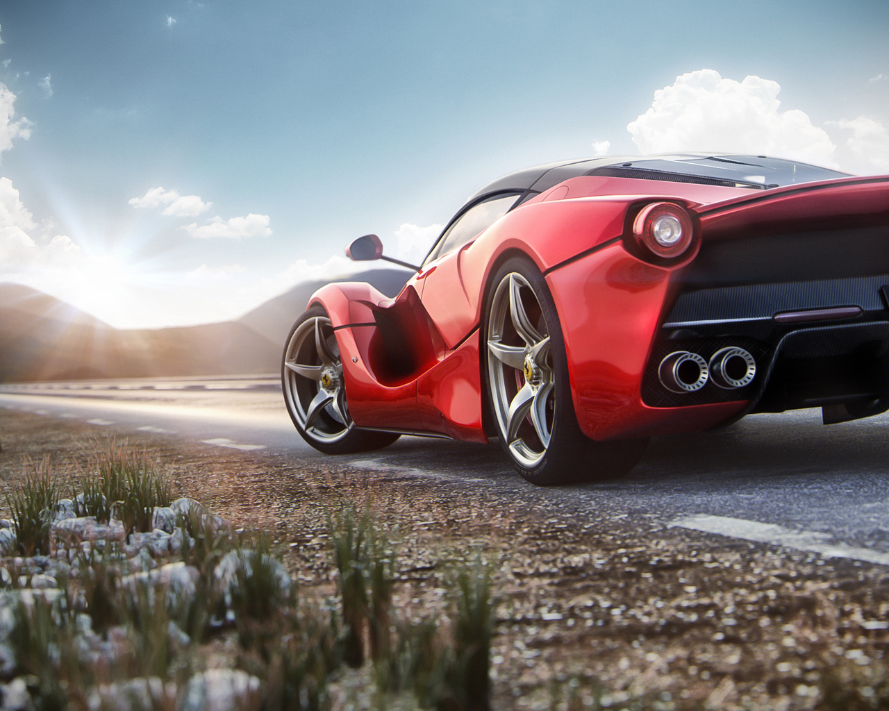 1280x1024 La Ferrari Rear 1280x1024 Resolution HD 4k Wallpapers, Images ...