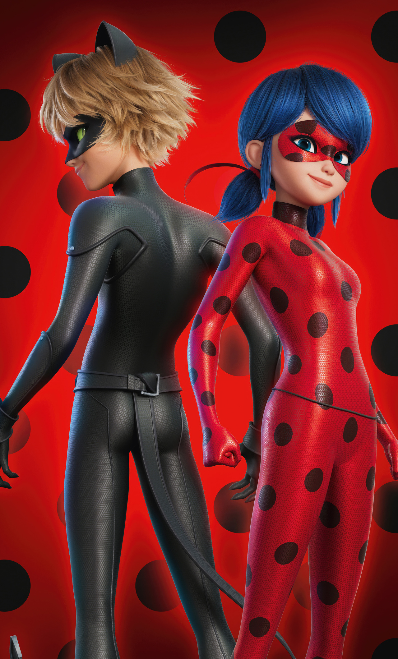 1280x2120 Ladybug And Cat Noir iPhone 6+ ,HD 4k Wallpapers,Images ...