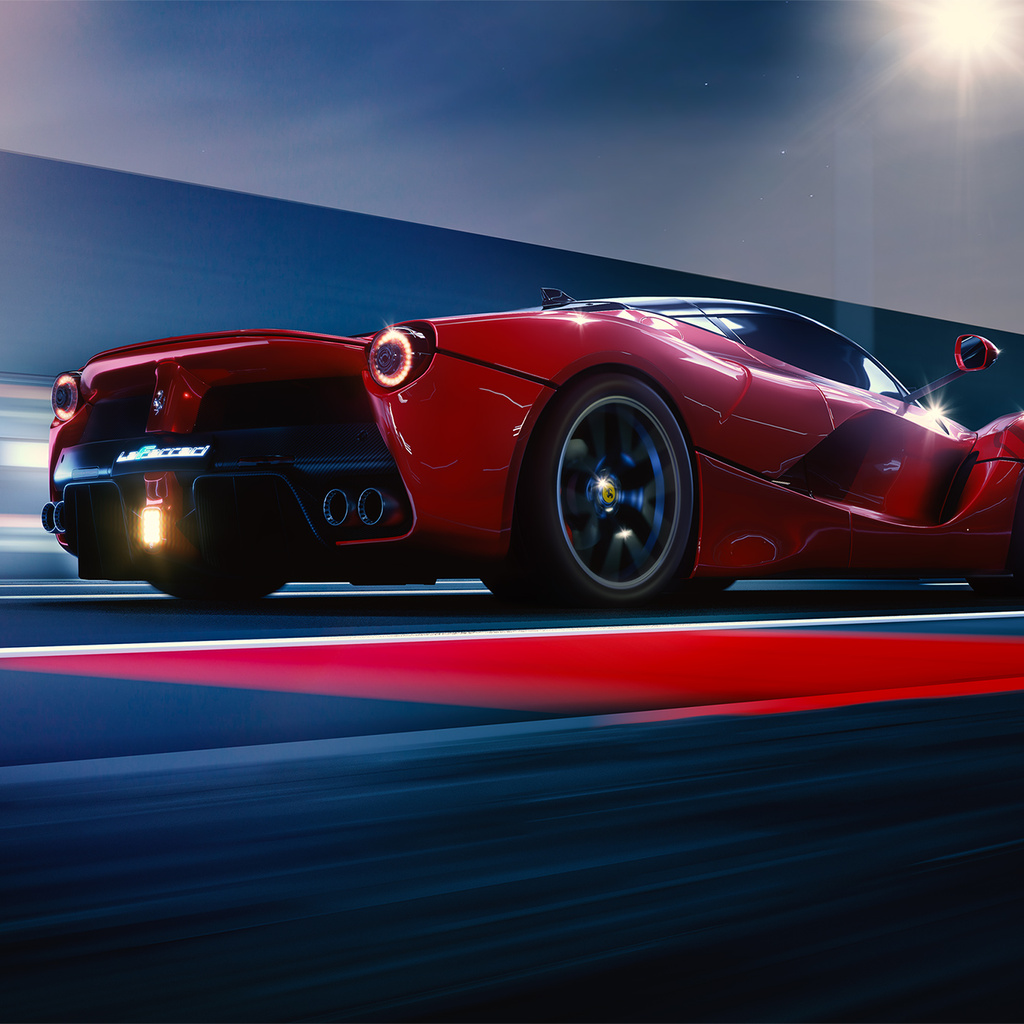 1024x1024 LaFerrari CGI 1024x1024 Resolution HD 4k Wallpapers, Images ...