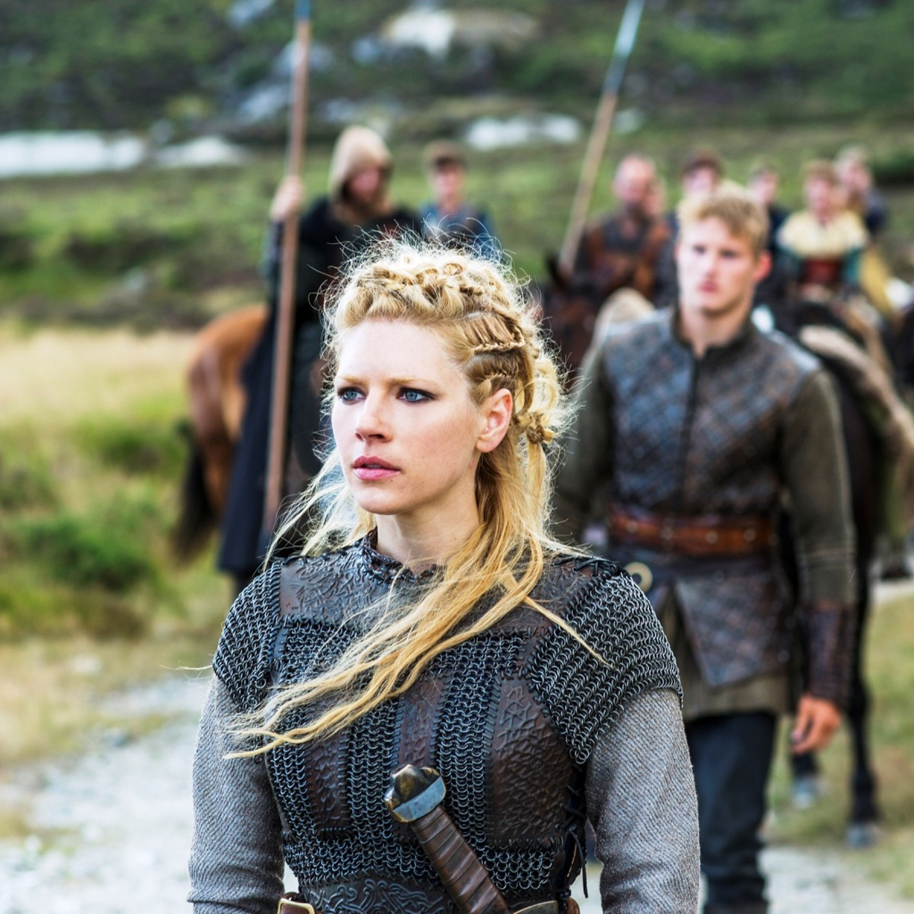 1024x1024 Lagertha Lothbrok Vikings 1024x1024 Resolution HD 4k ...