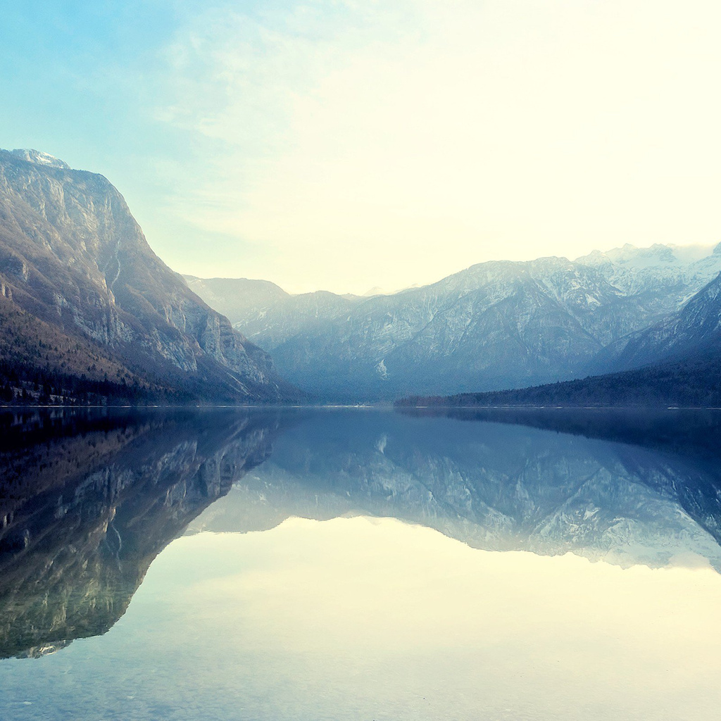 1024x1024 Lake Reflections In Water 1024x1024 Resolution HD 4k ...