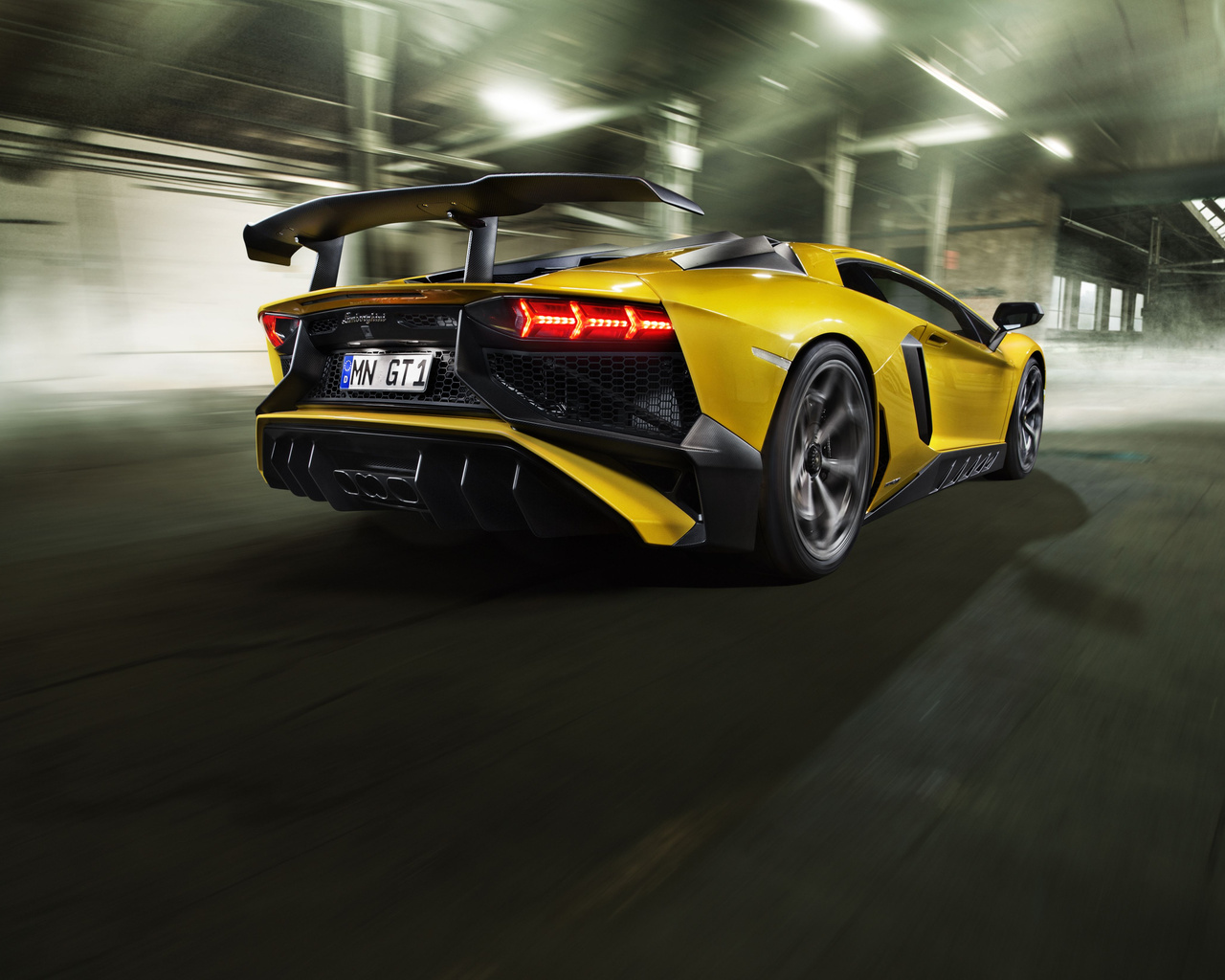 1280x1024 Lamborghini Aventador SV Powerkit Rear 1280x1024 Resolution ...