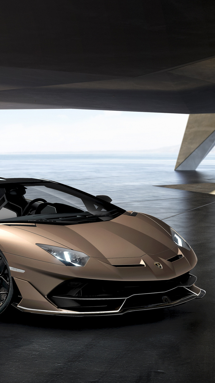 720x1280 Lamborghini Aventador SVJ Roadster 5k Moto G,X Xperia Z1,Z3 ...