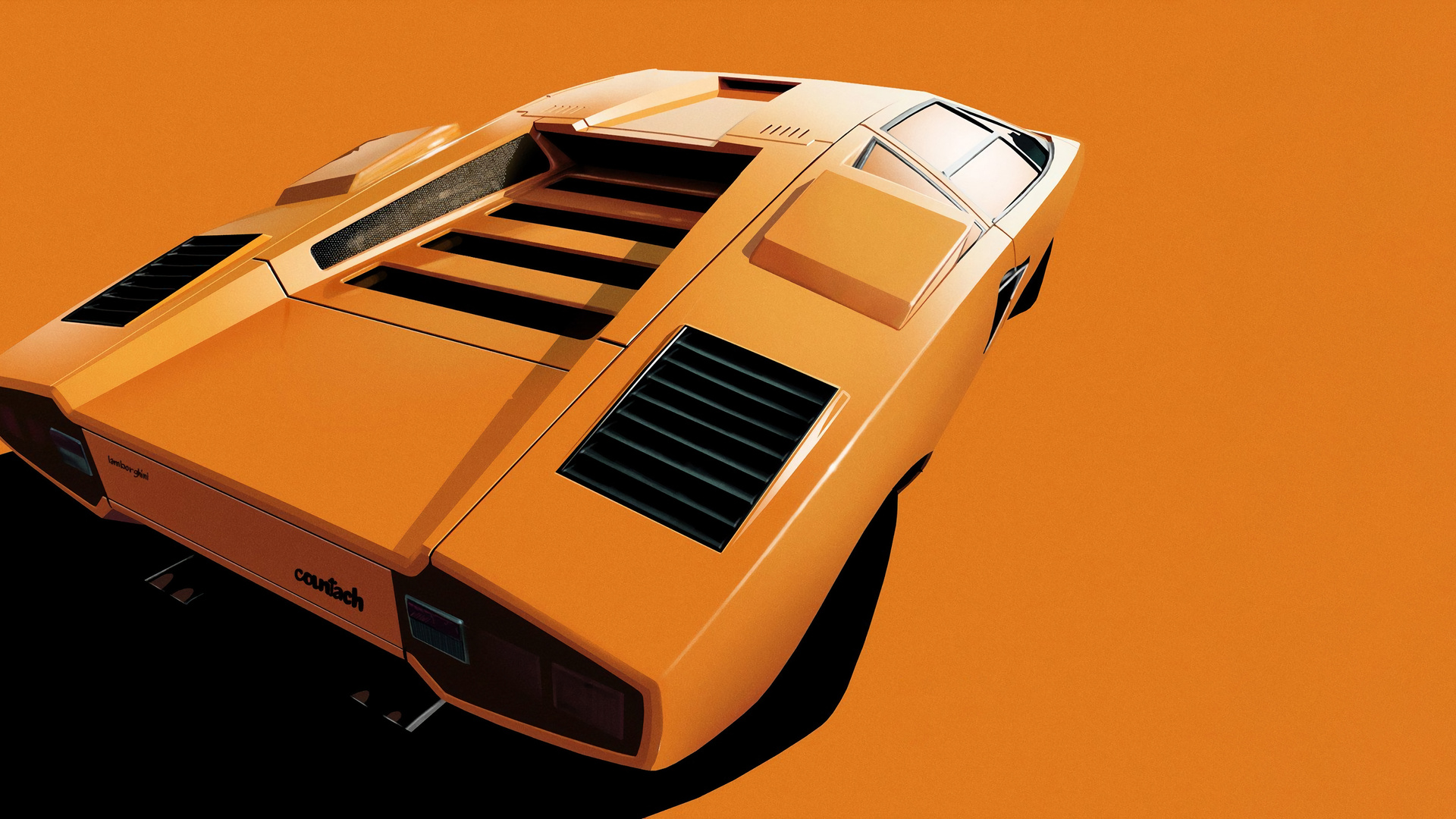 1920x1080 Lamborghini Countach Digital Art 5k Laptop Full HD 1080P HD ...