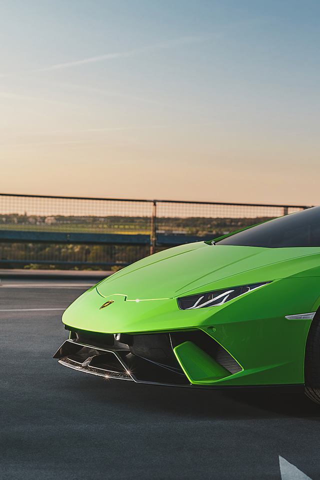 640x960 Lamborghini Huracan Performante Front 4k iPhone 4, iPhone 4S ...