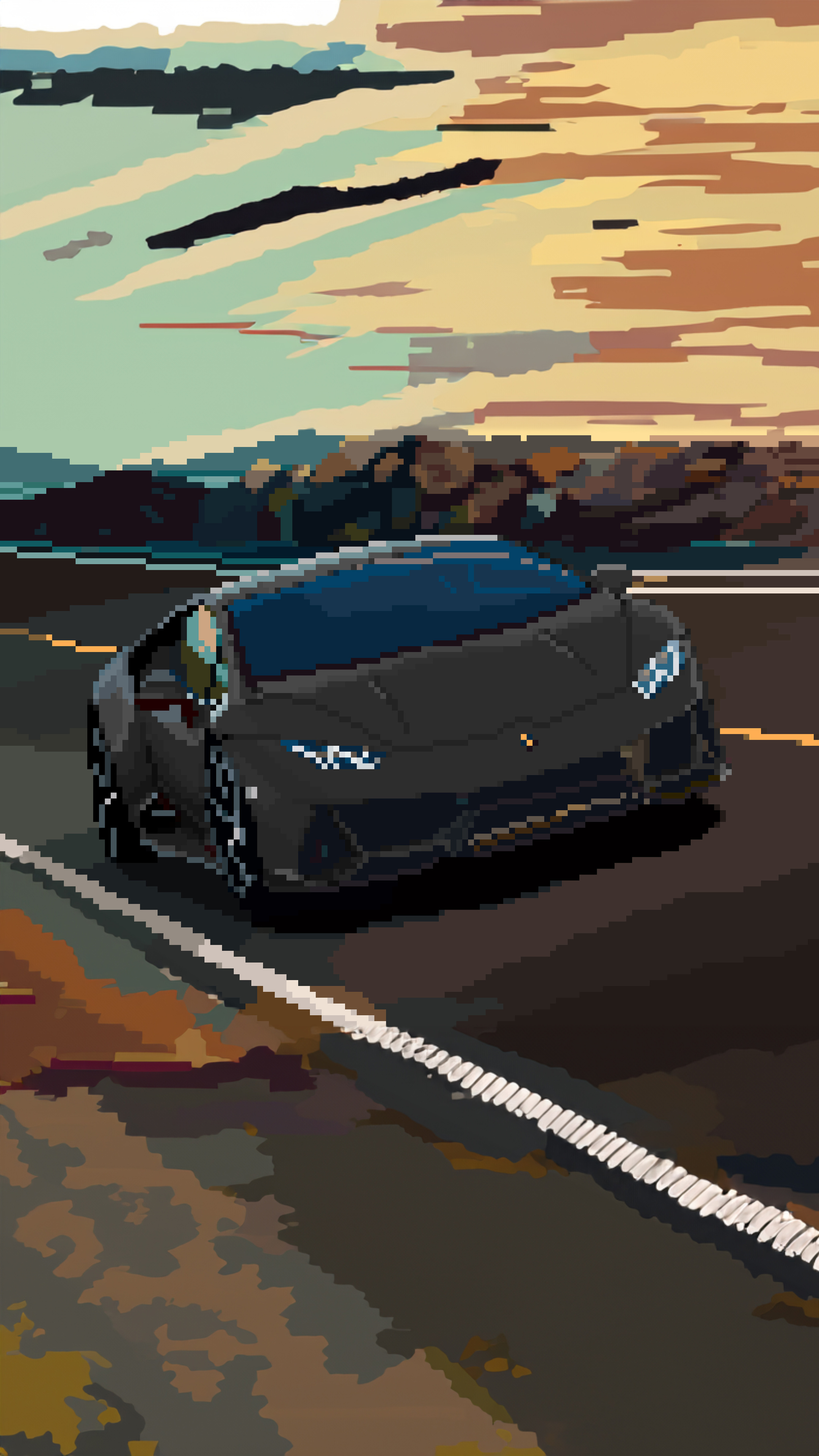 2160x3840 Lamborghini Huracan Pixel Art Sony Xperia X,XZ,Z5 Premium ,HD ...