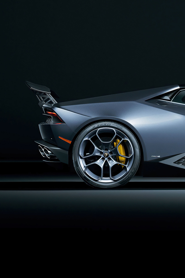 640x960 Lamborghini Huracan Side View 5k iPhone 4, iPhone 4S ,HD 4k ...