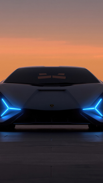 360x640 Lamborghini Sian Sunset 4k 360x640 Resolution HD 4k Wallpapers ...