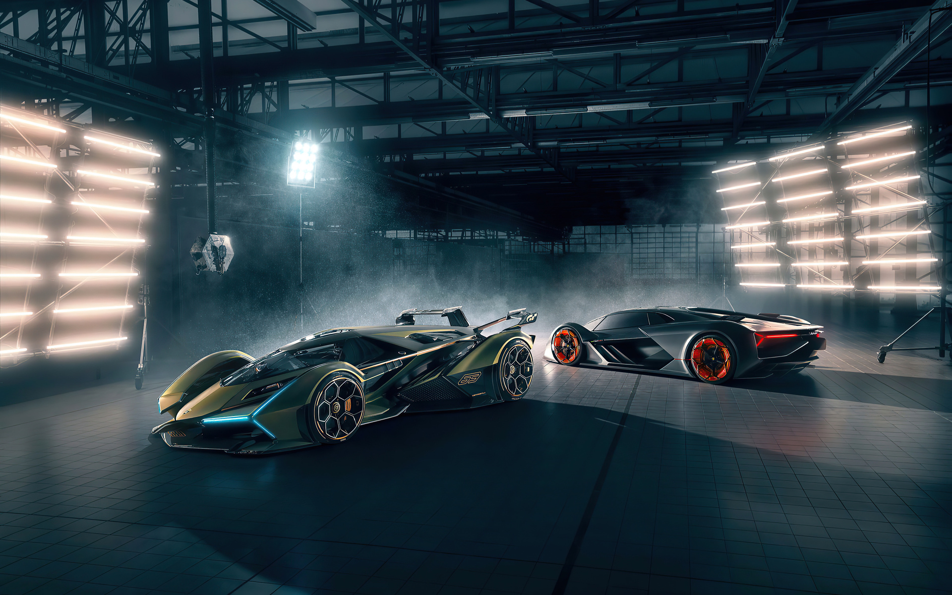 1920x1200 Lamborghini Vision GT And Terzo Millennio 1080P Resolution ...