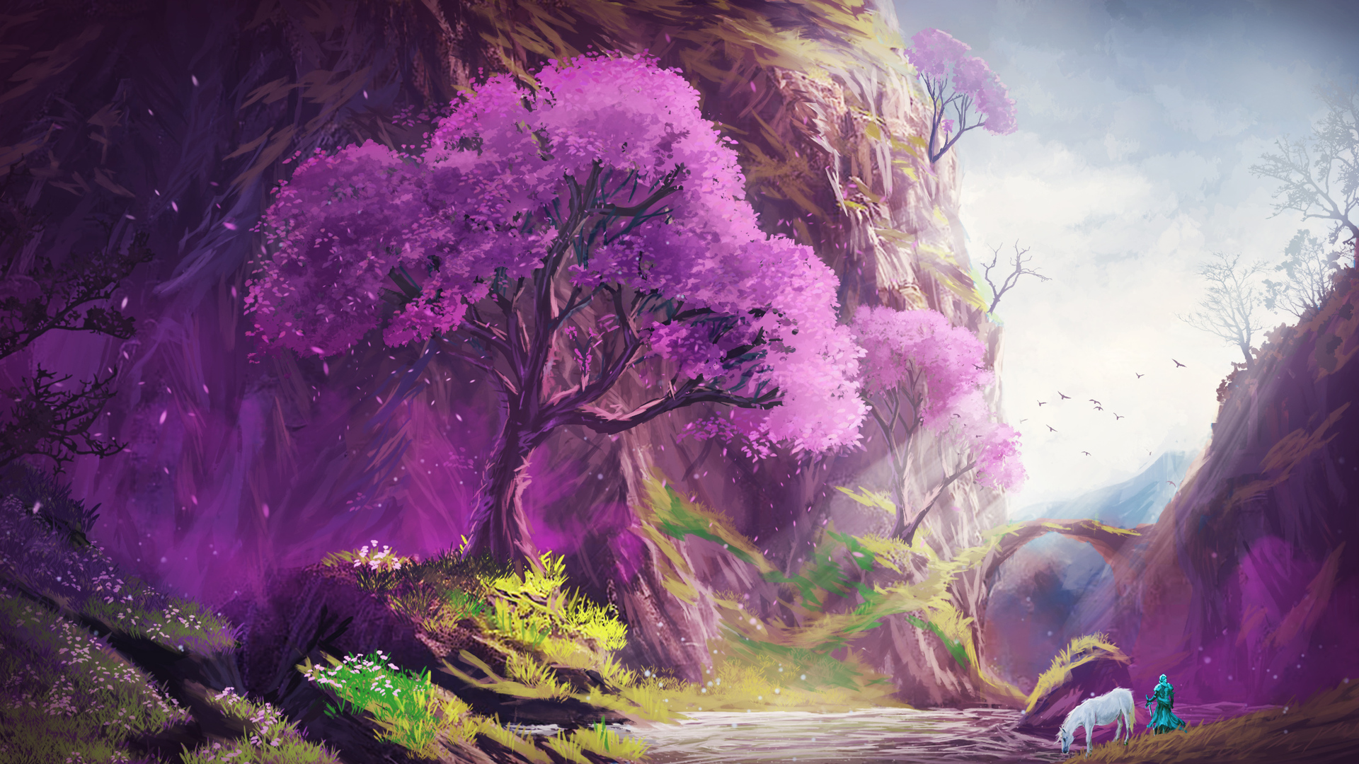 1920x1080 Landscape Fantasy Art Laptop Full HD 1080P HD 4k Wallpapers,  Images, Backgrounds, Photos and Pictures