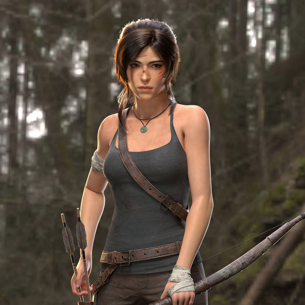 1024x1024 Laracroft 1024x1024 Resolution HD 4k Wallpapers, Images ...