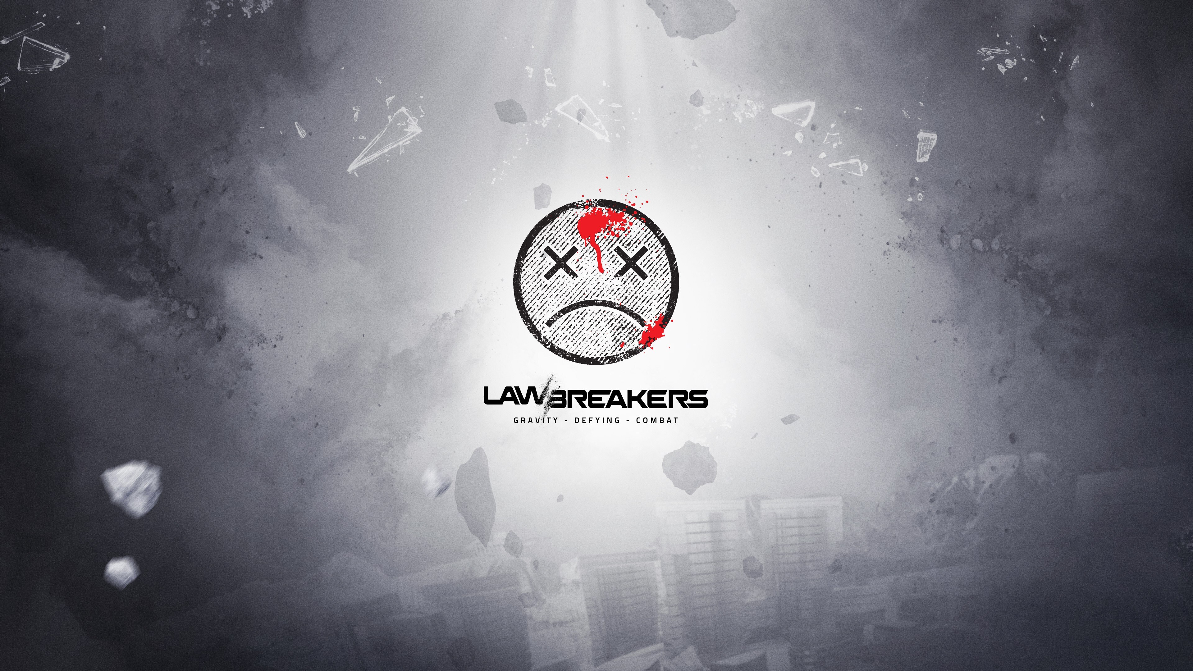 Lawbreakers 4k Logo Wallpaper In 3840x2160 Resolution