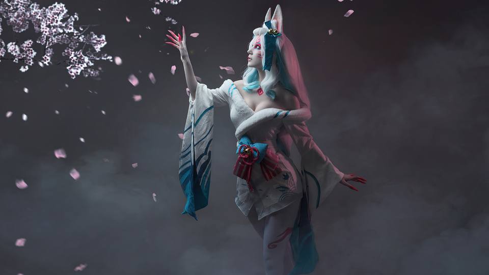 960x540 League Of Legends Spirit Blossom Ahri Cospay 5k 960x540