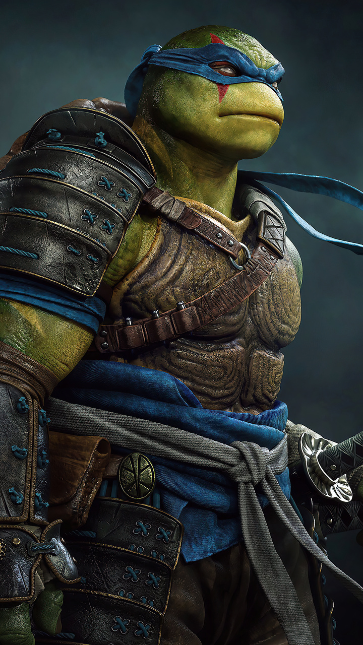 720x1280 Leonardo Ninja Turtle 4k Moto G,X Xperia Z1,Z3 Compact,Galaxy S3,Note II,Nexus ,HD 4k