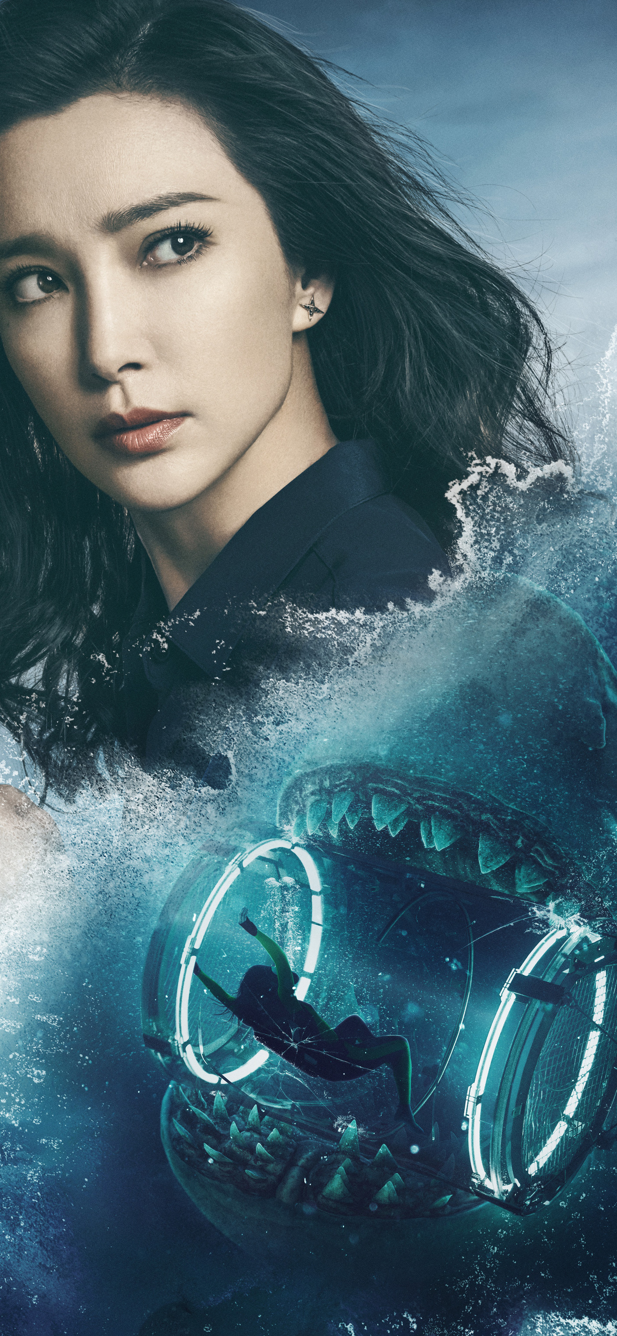1242x2688 Li Bingbing In The Meg Movie Iphone XS MAX HD 4k Wallpapers,  Images, Backgrounds, Photos and Pictures