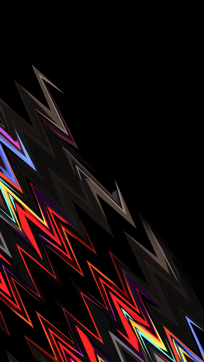 412x732 Lightning Shapes Dark Abstract 4k 412x732 Resolution HD 4k