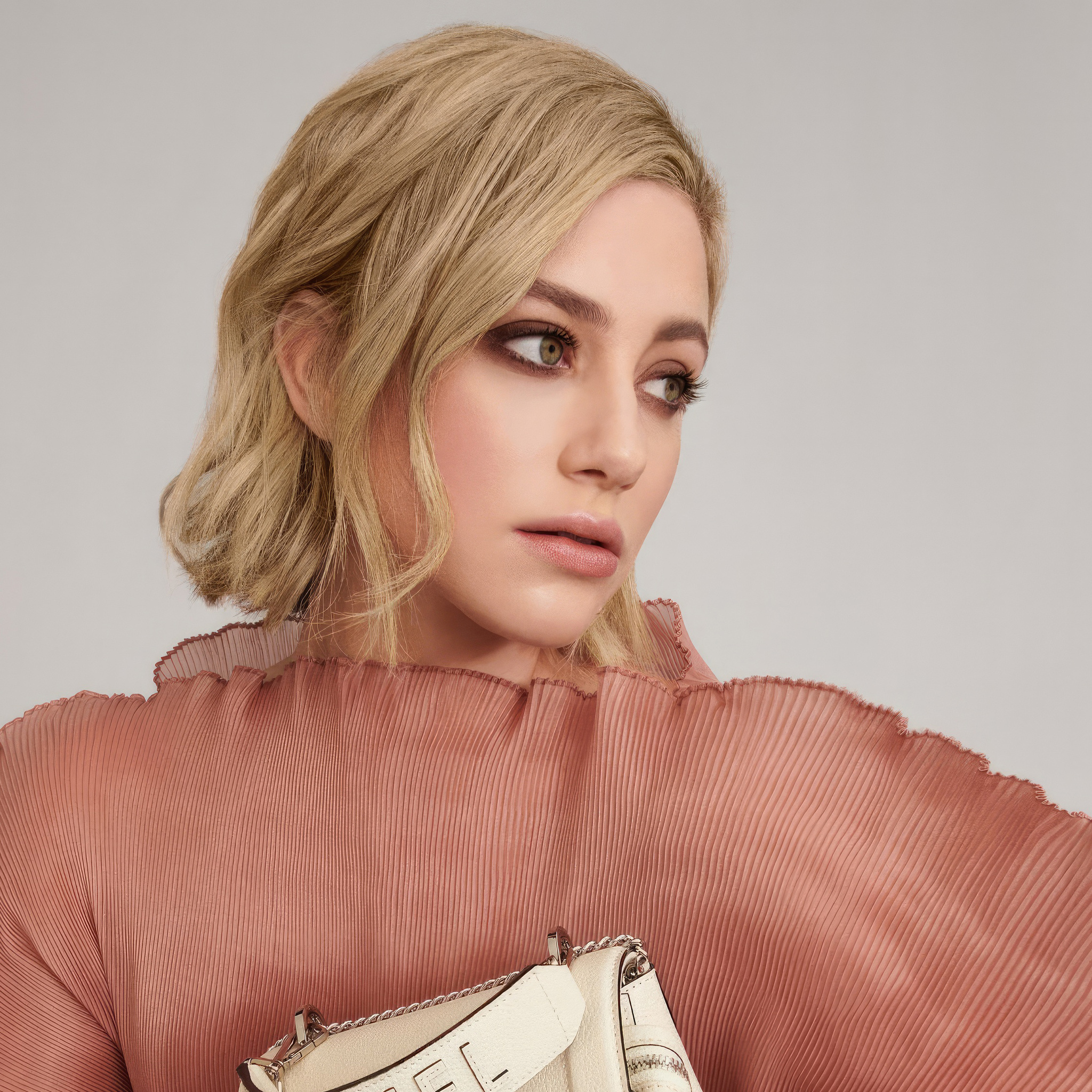 2048x2048 Lili Reinhart Lancels Spring Campaign 2023 Ipad Air HD 4k
