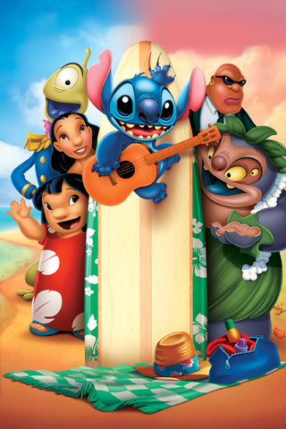 320x480 Lilo And Stitch Animated Movie Apple Iphone,iPod Touch,Galaxy Ace  HD 4k Wallpapers, Images, Backgrounds, Photos and Pictures