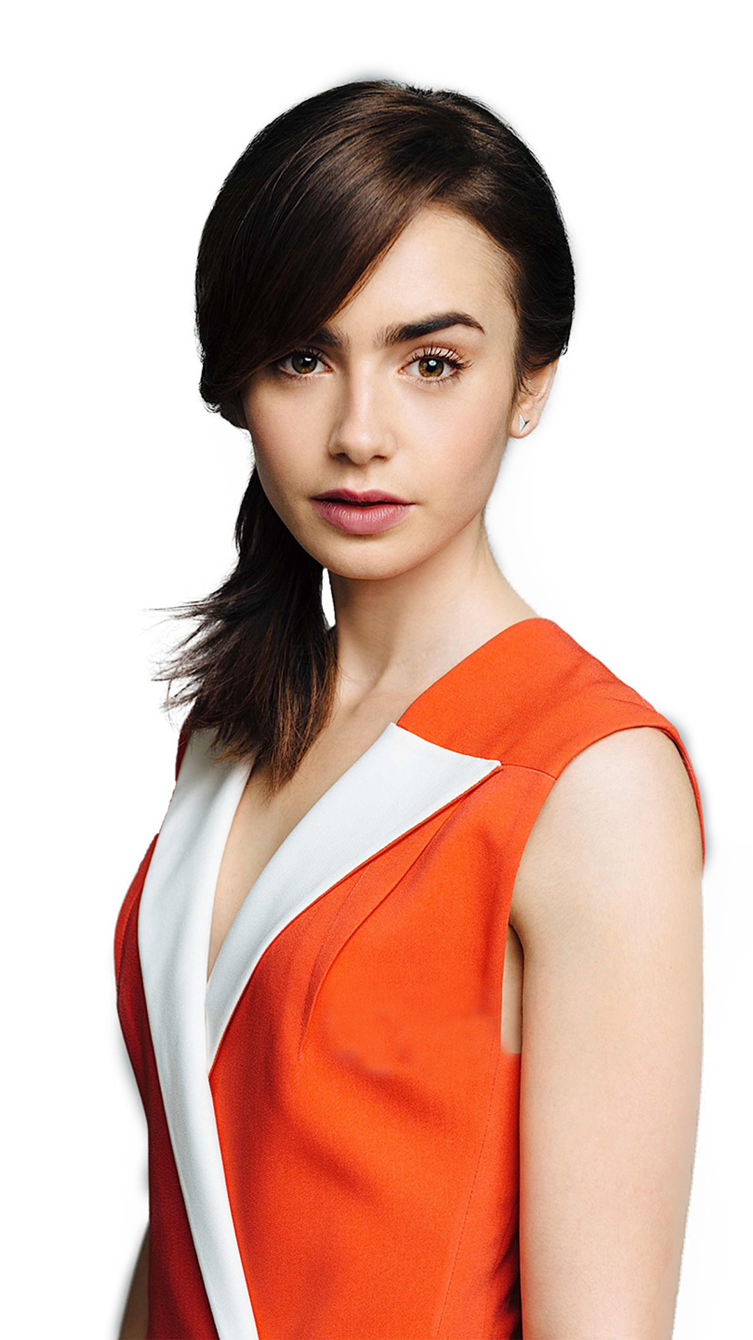 1080x1920 Lily Collins 5 Iphone 7,6s,6 Plus, Pixel xl ,One Plus 3,3t,5